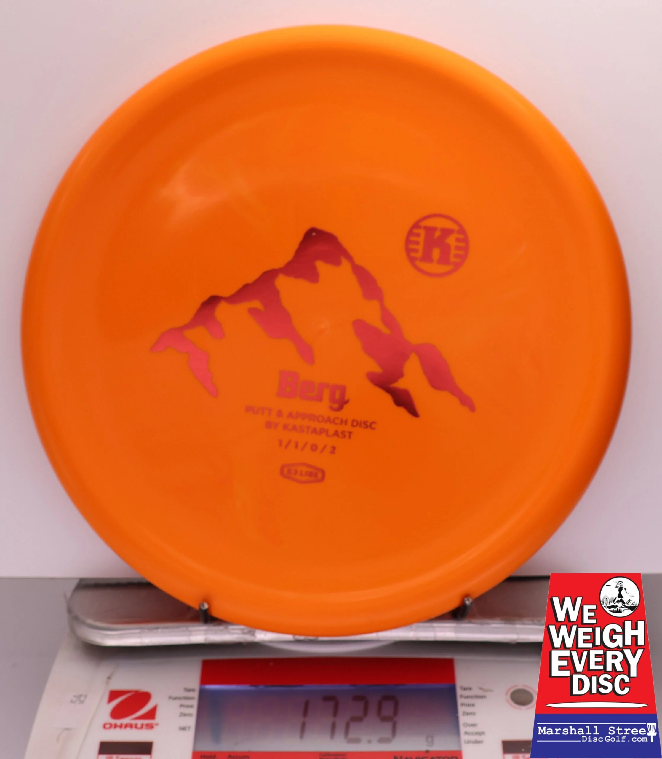 407670 K3 Berg - #606 Orange, 173