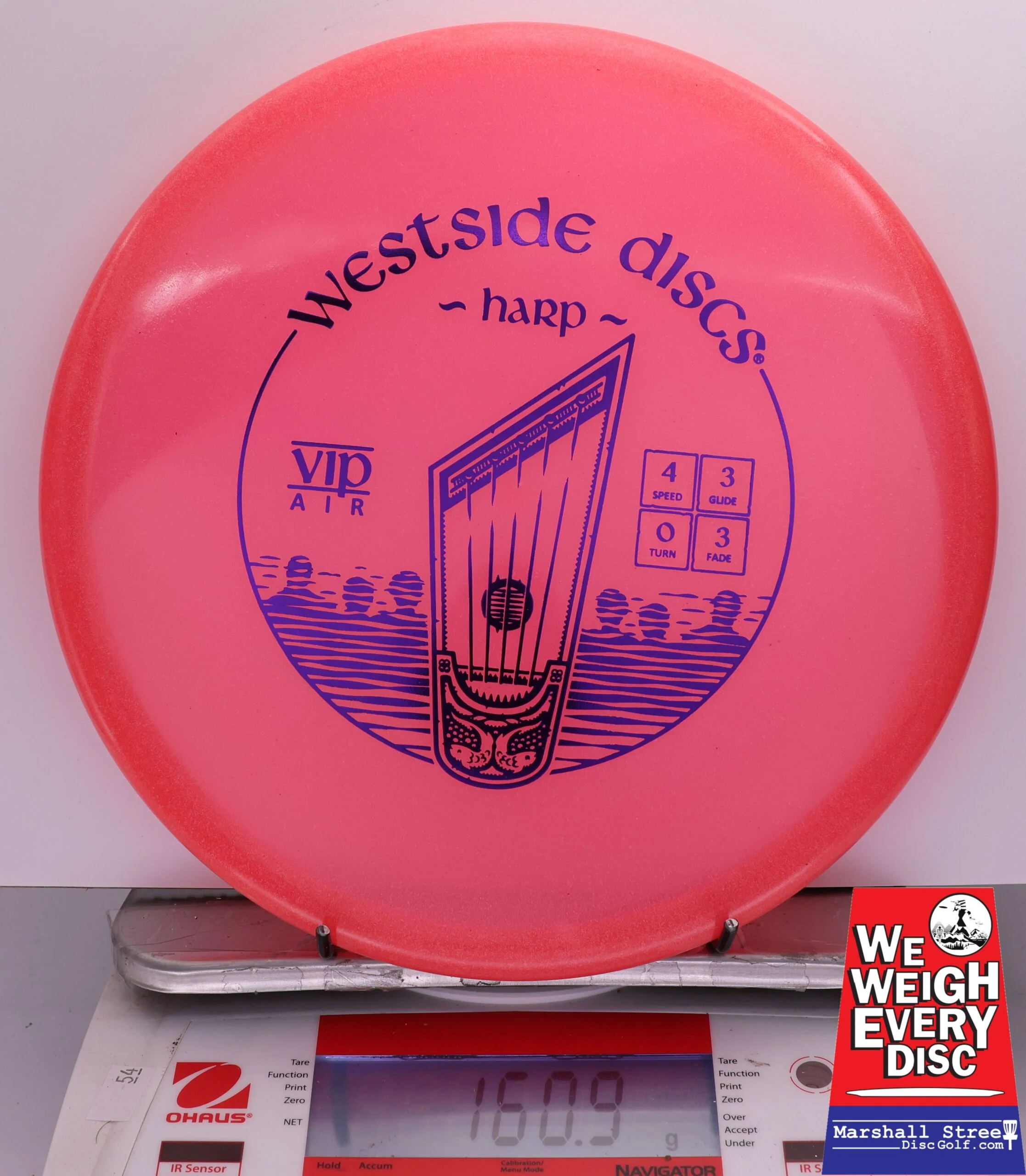 408148 VIP Air Harp - #613 Pink, 161