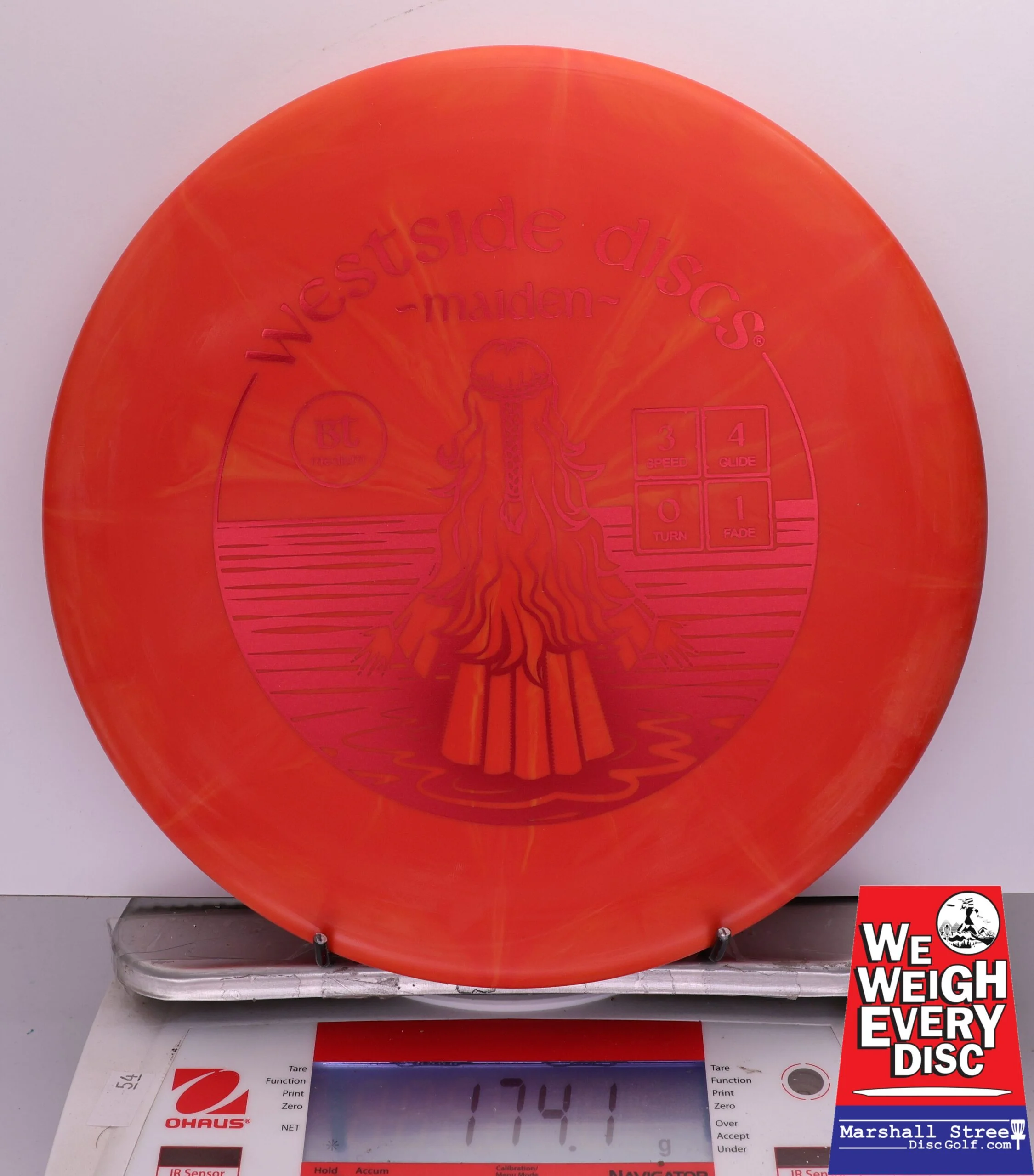 408312 BT Medium Burst Maiden - #607 Orange, 174