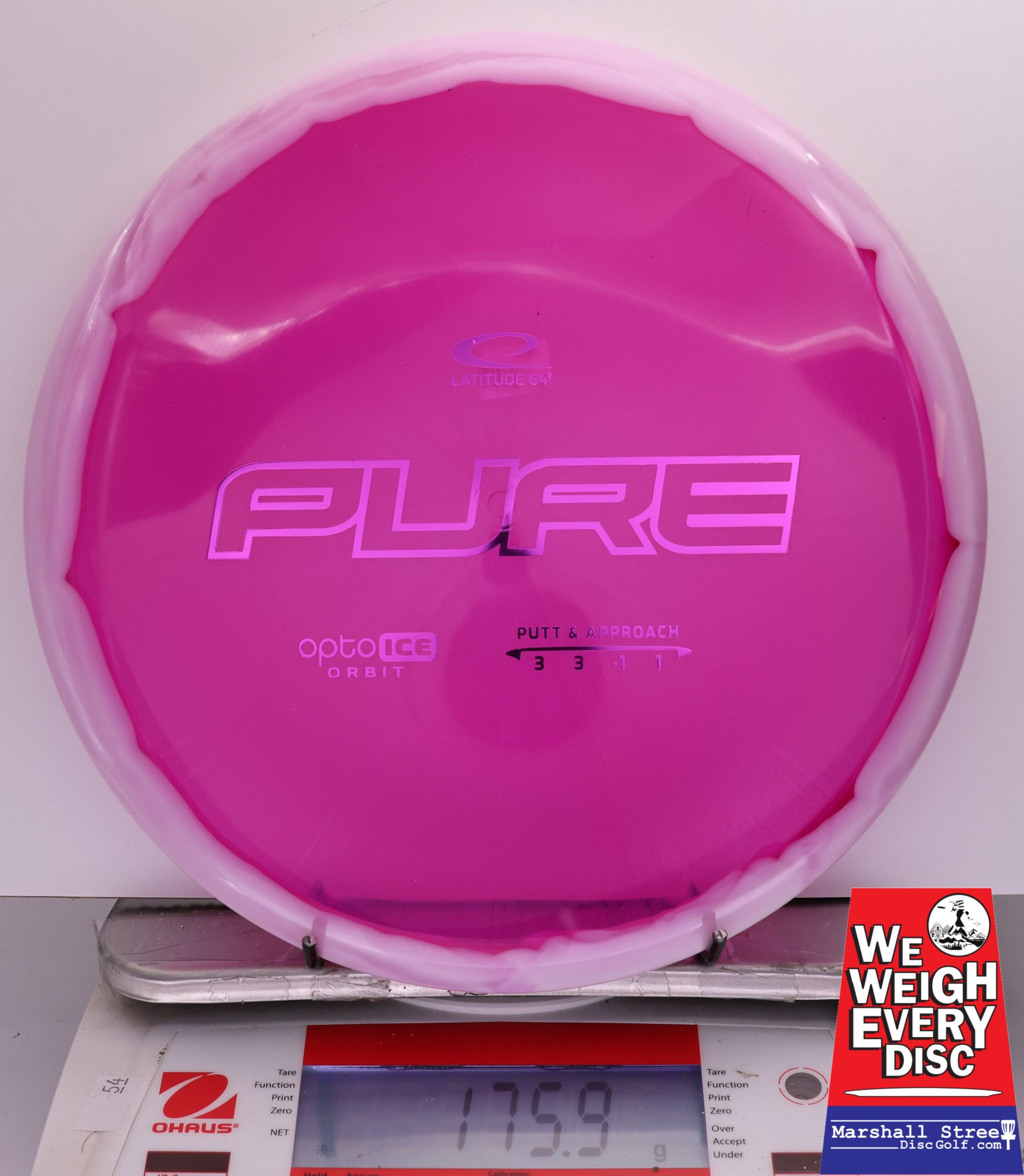 408796 Opto Ice Orbit Pure - #605 White-Berry, 176