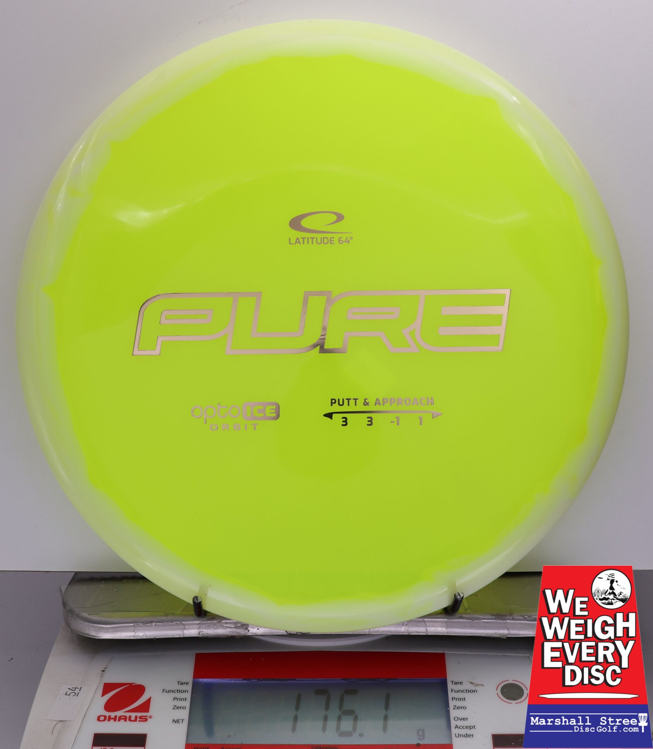 408798 Opto Ice Orbit Pure - #607 White-NYellow, 176