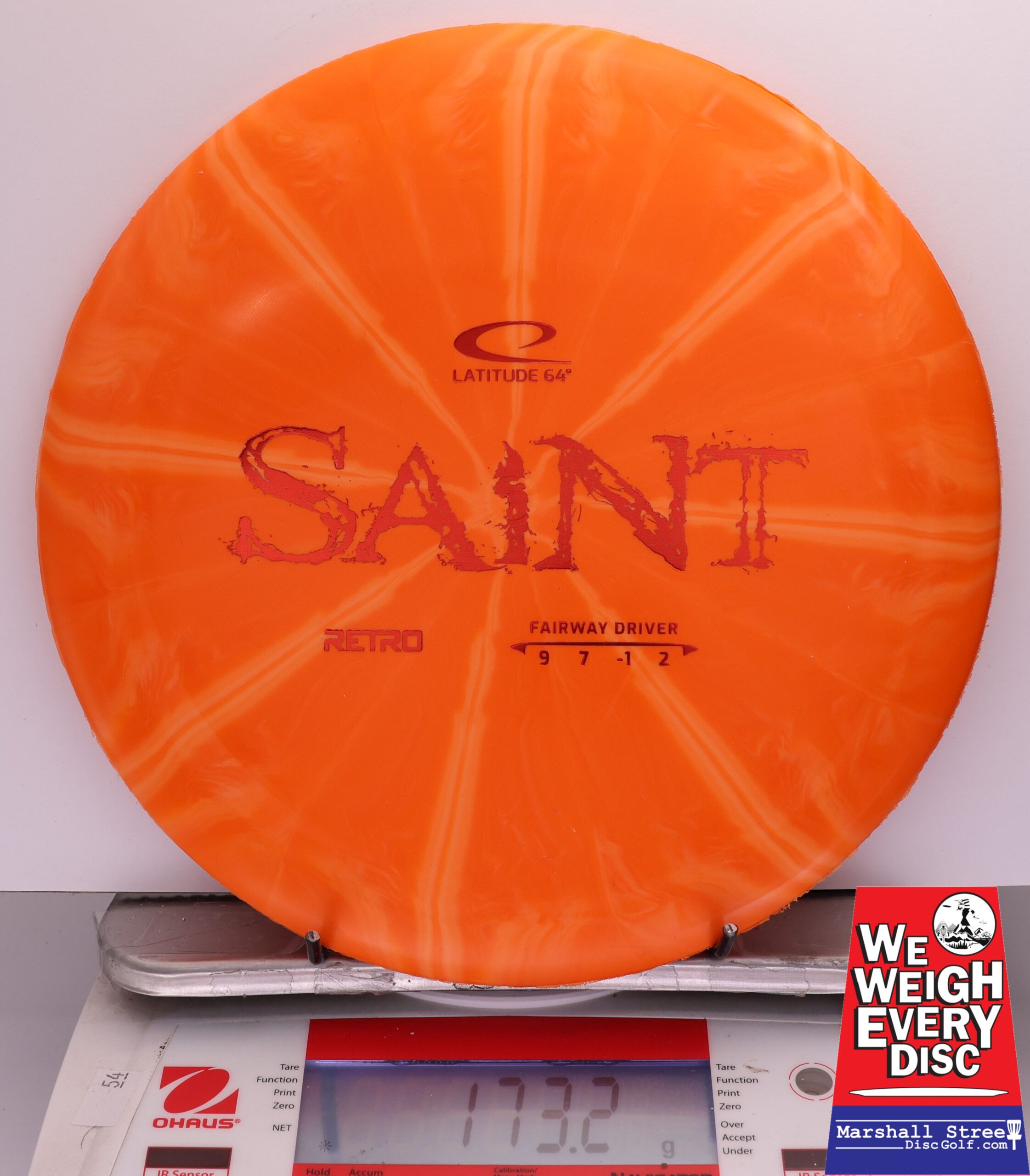 408935 Retro Burst Saint - #605 Orange, 173