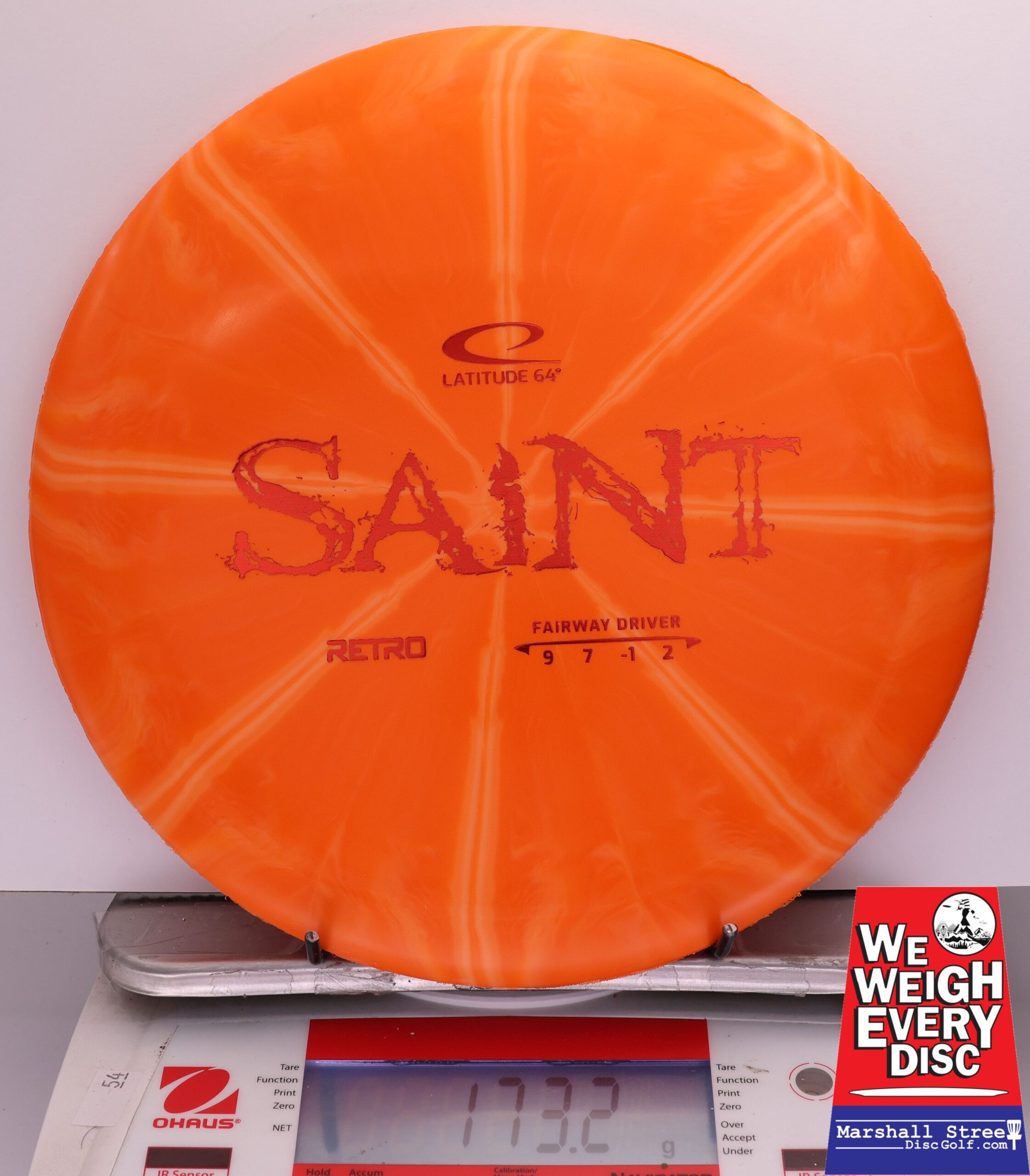 408937 Retro Burst Saint - #607 Orange, 173