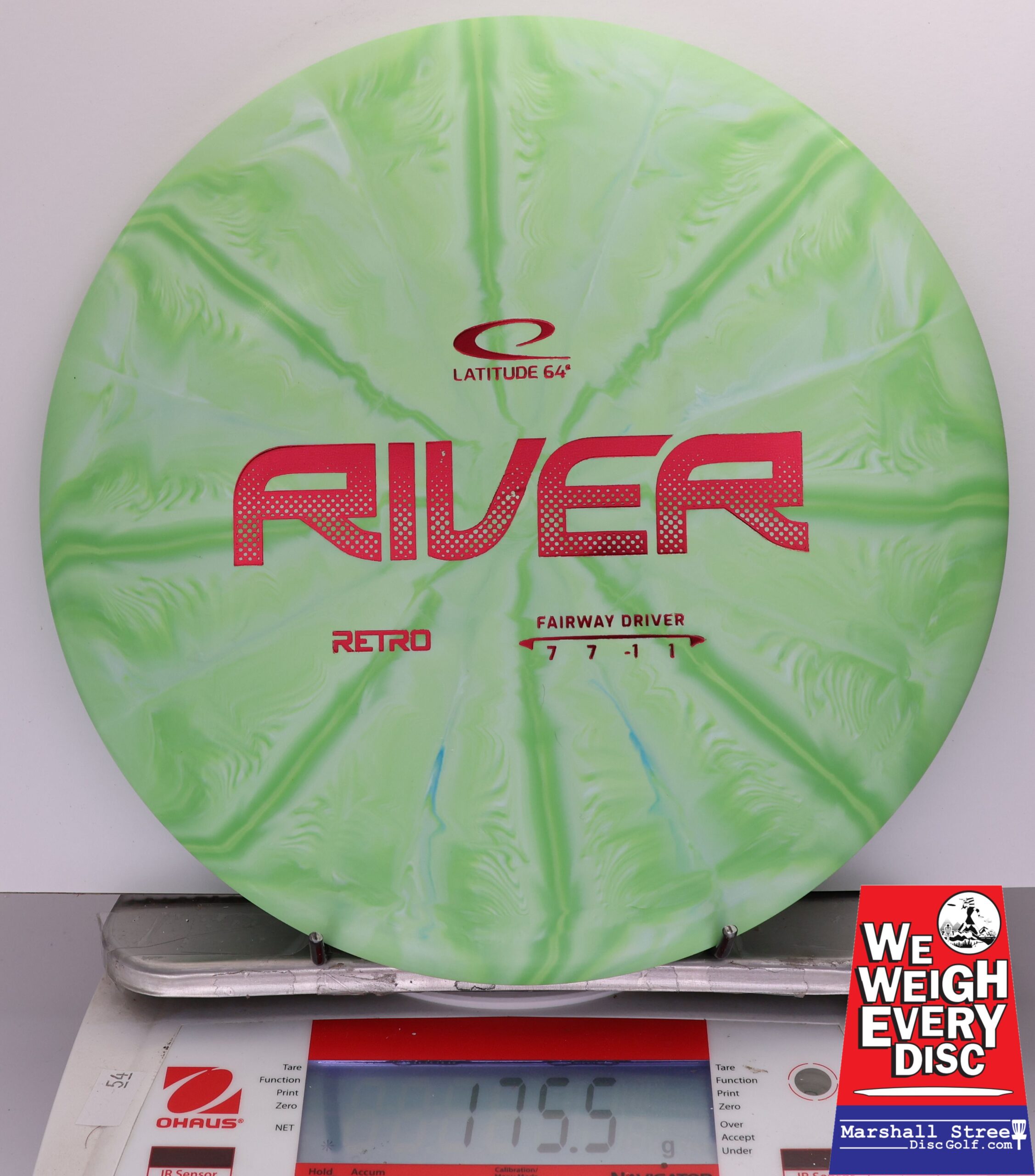 408976 Retro Burst River - #606 Green, 176