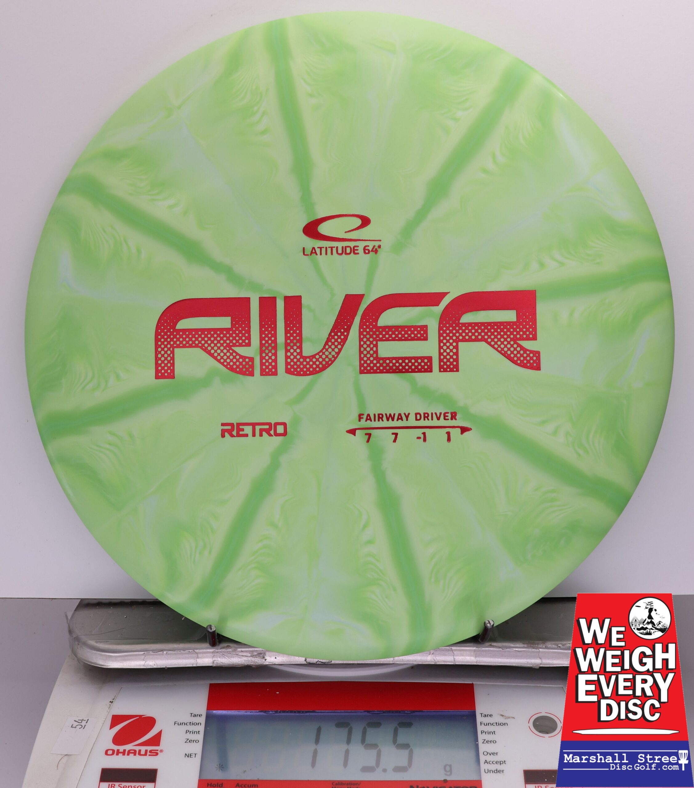 408977 Retro Burst River - #607 Green, 176