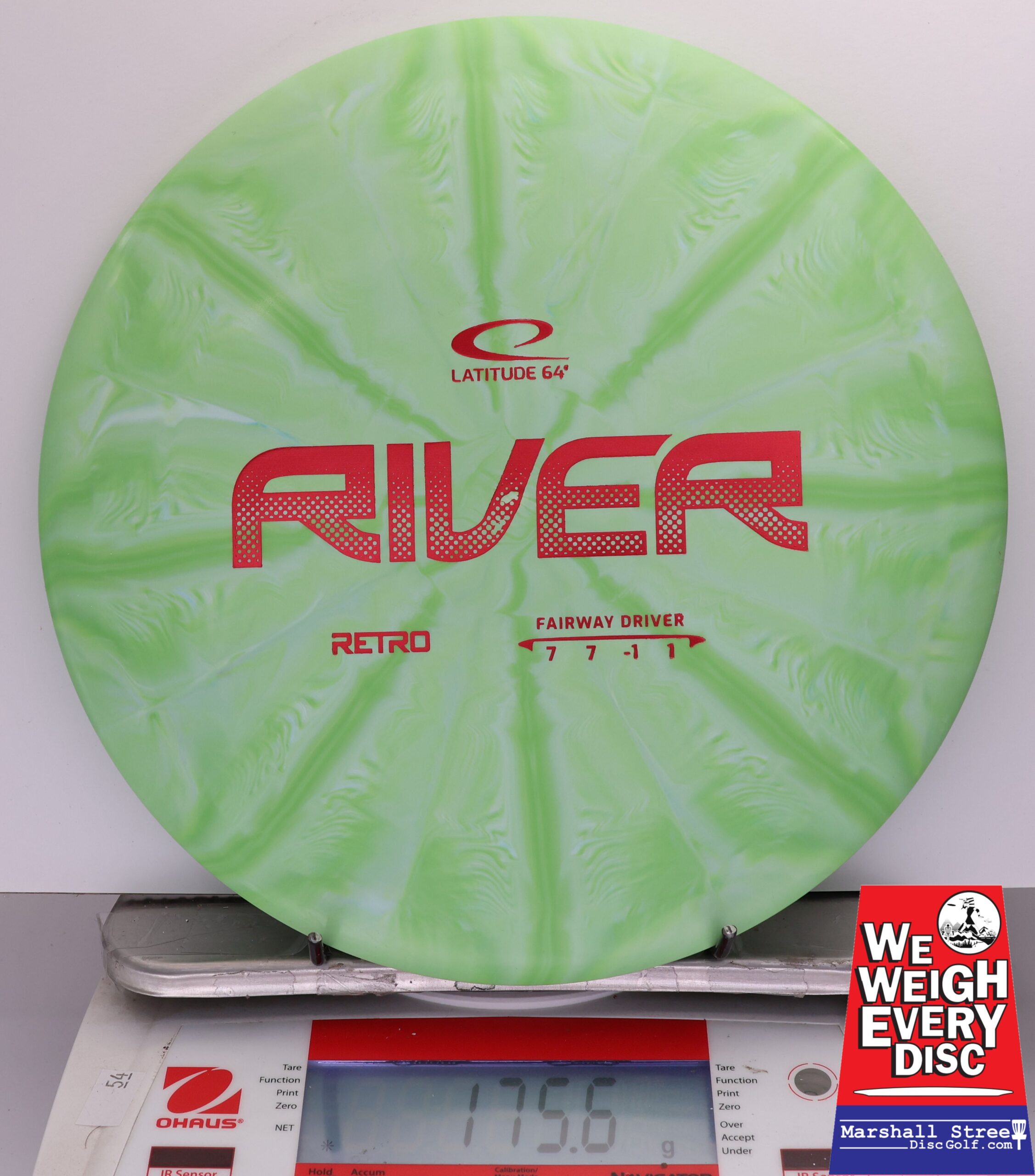 408981 Retro Burst River - #611 Green, 176