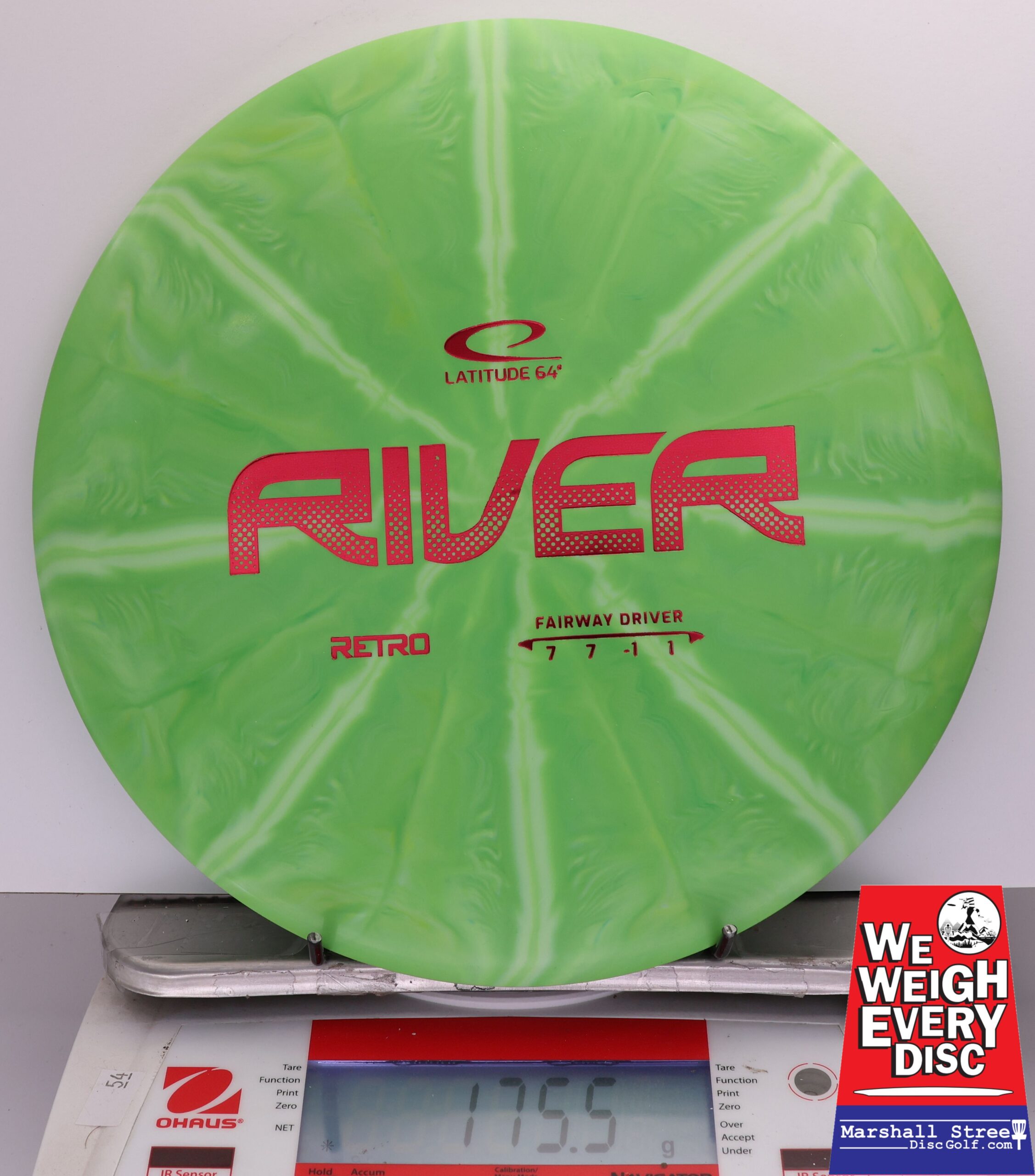 408982 Retro Burst River - #612 Green, 176