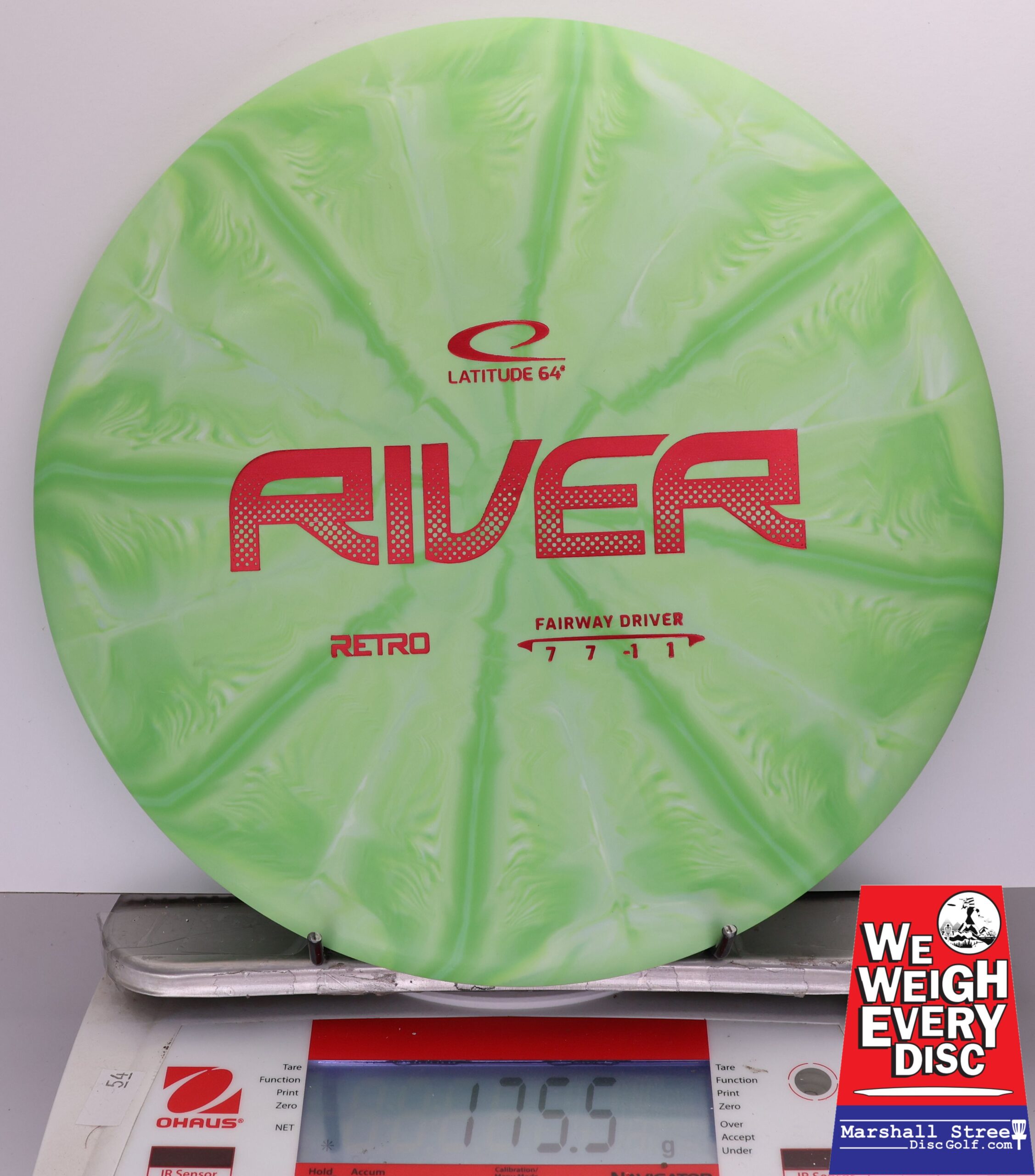 408984 Retro Burst River - #614 Green, 176