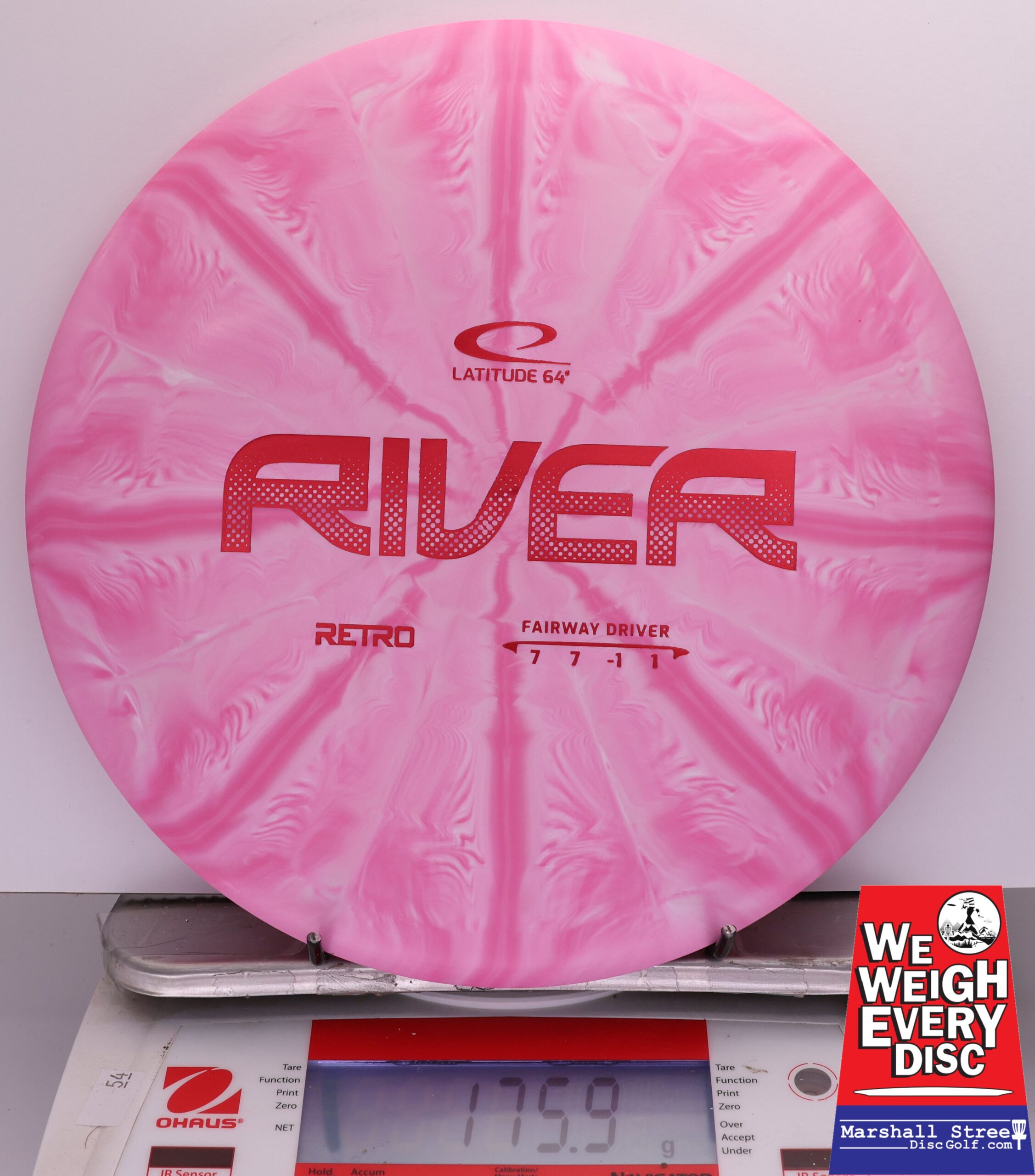 408990 Retro Burst River - #620 Pink, 176