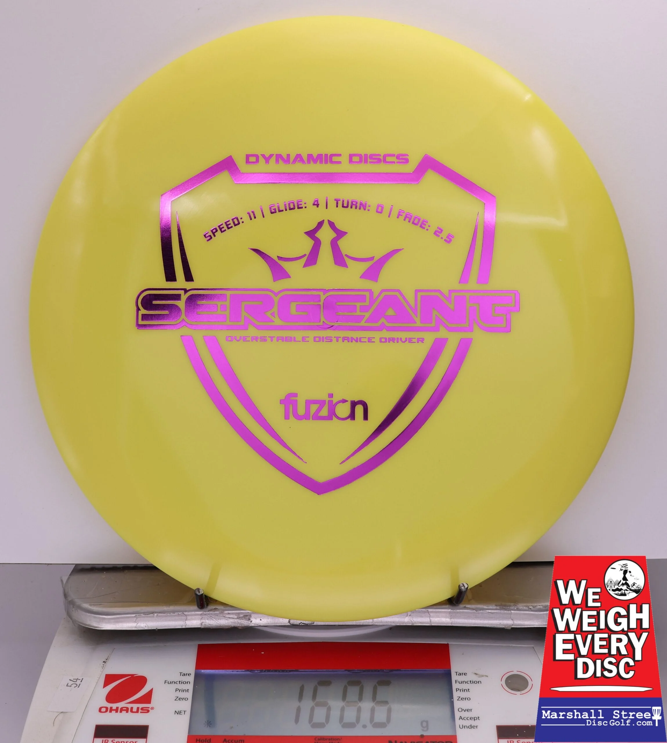 409257 BioFuzion Sergeant - #606 Yellow, 169