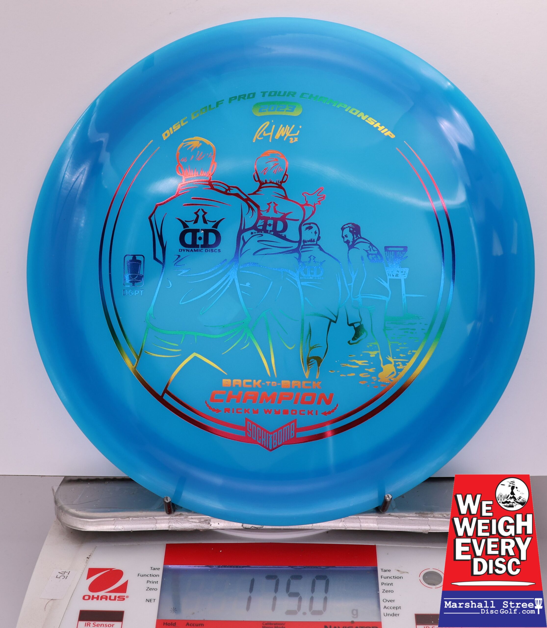 409419 Hybrid Raider, Ricky Wysocki DGPT Champion 2023 - #607 Blue, 175