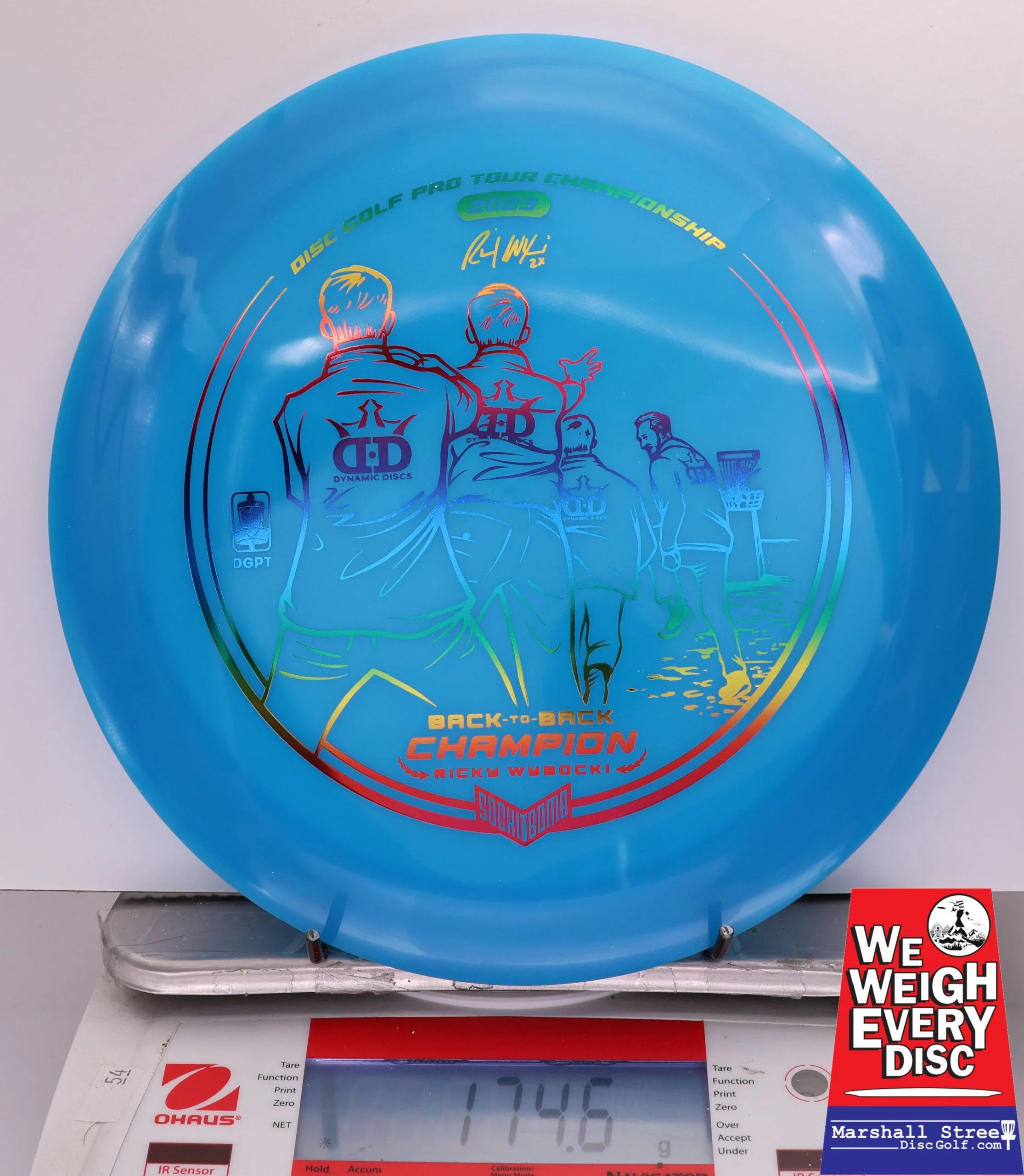 409420 Hybrid Raider, Ricky Wysocki DGPT Champion 2023 - #608 Blue, 175