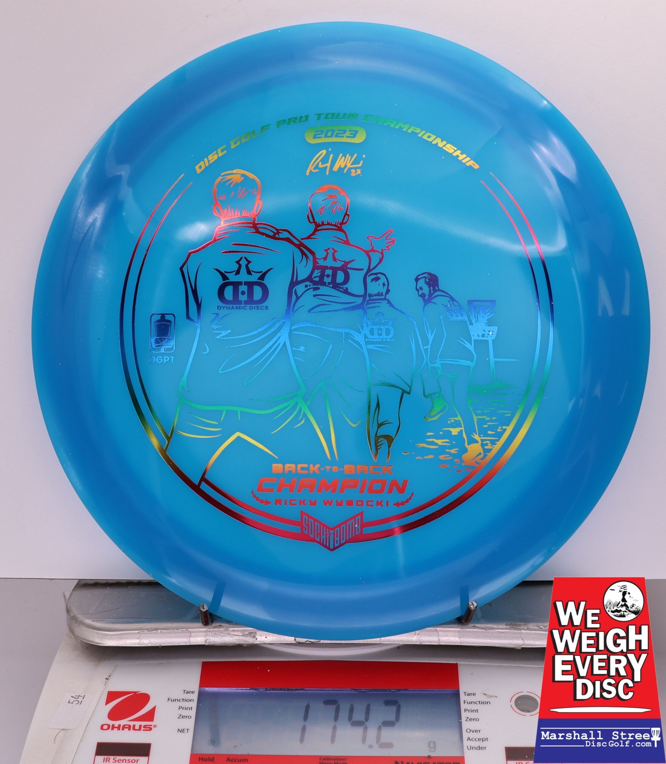 409421 Hybrid Raider, Ricky Wysocki DGPT Champion 2023 - #609 Blue, 174