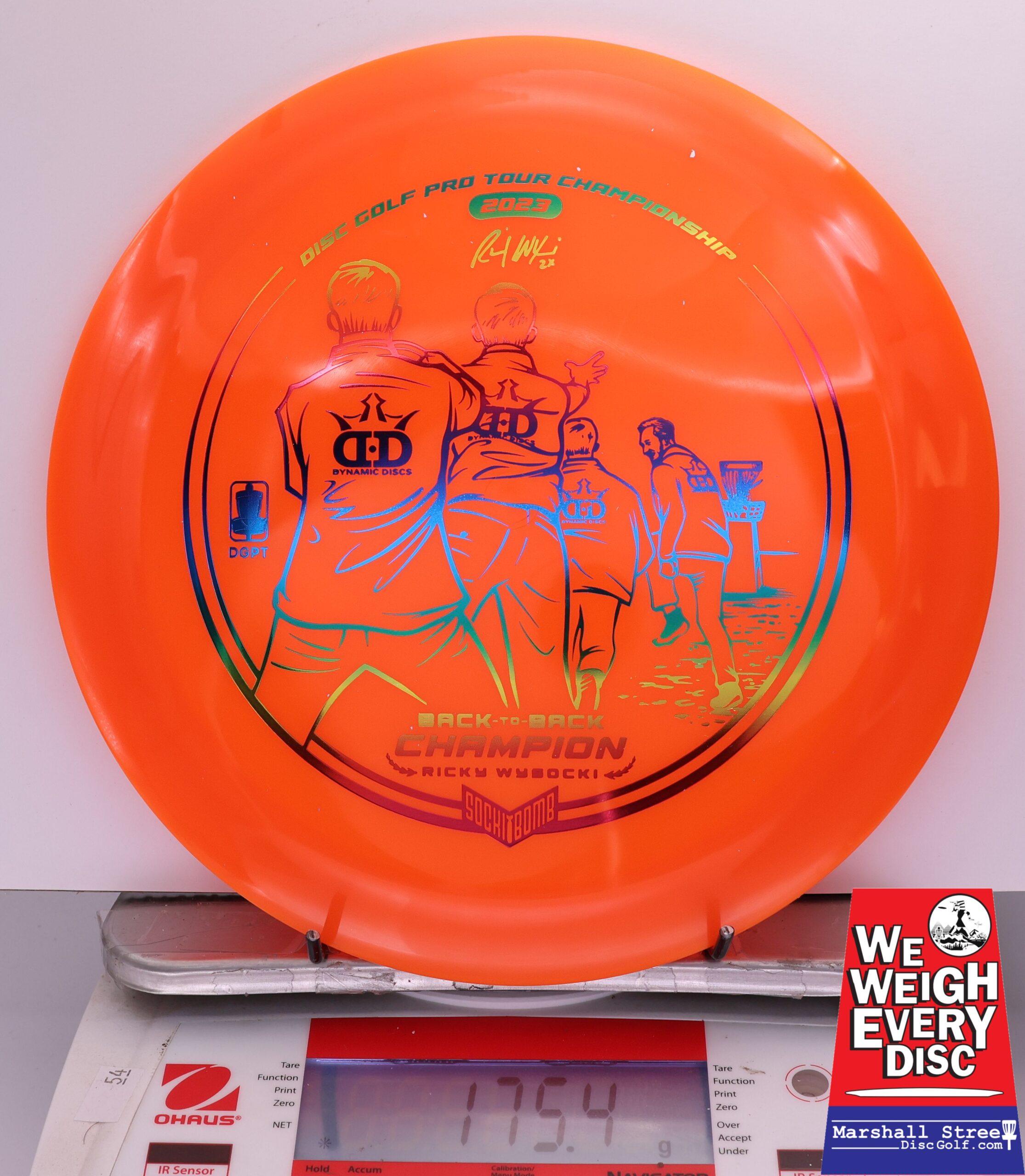 409425 Hybrid Raider, Ricky Wysocki DGPT Champion 2023 - #613 Orange, 175