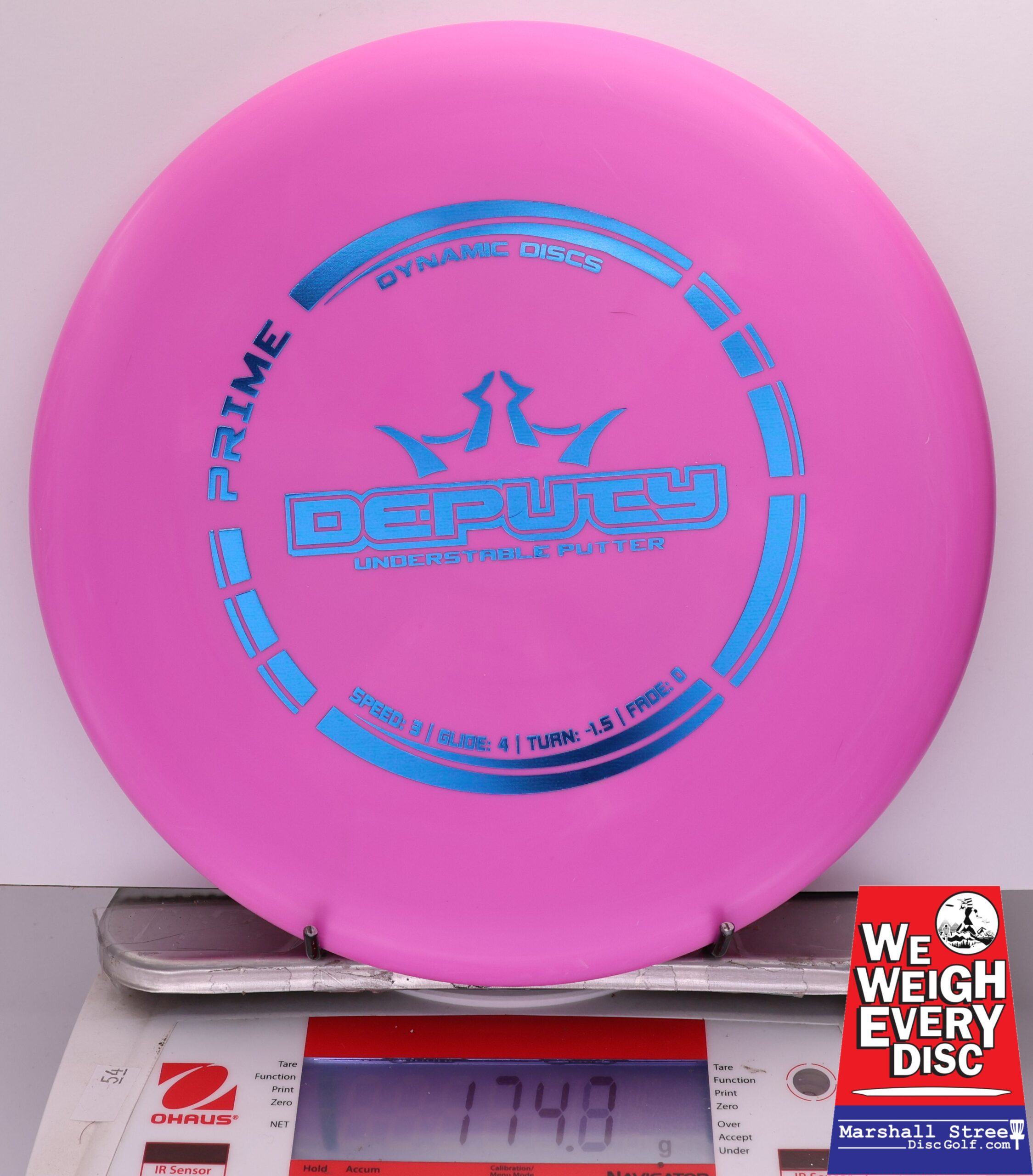 409522 Prime Deputy - #607 Pink, 175