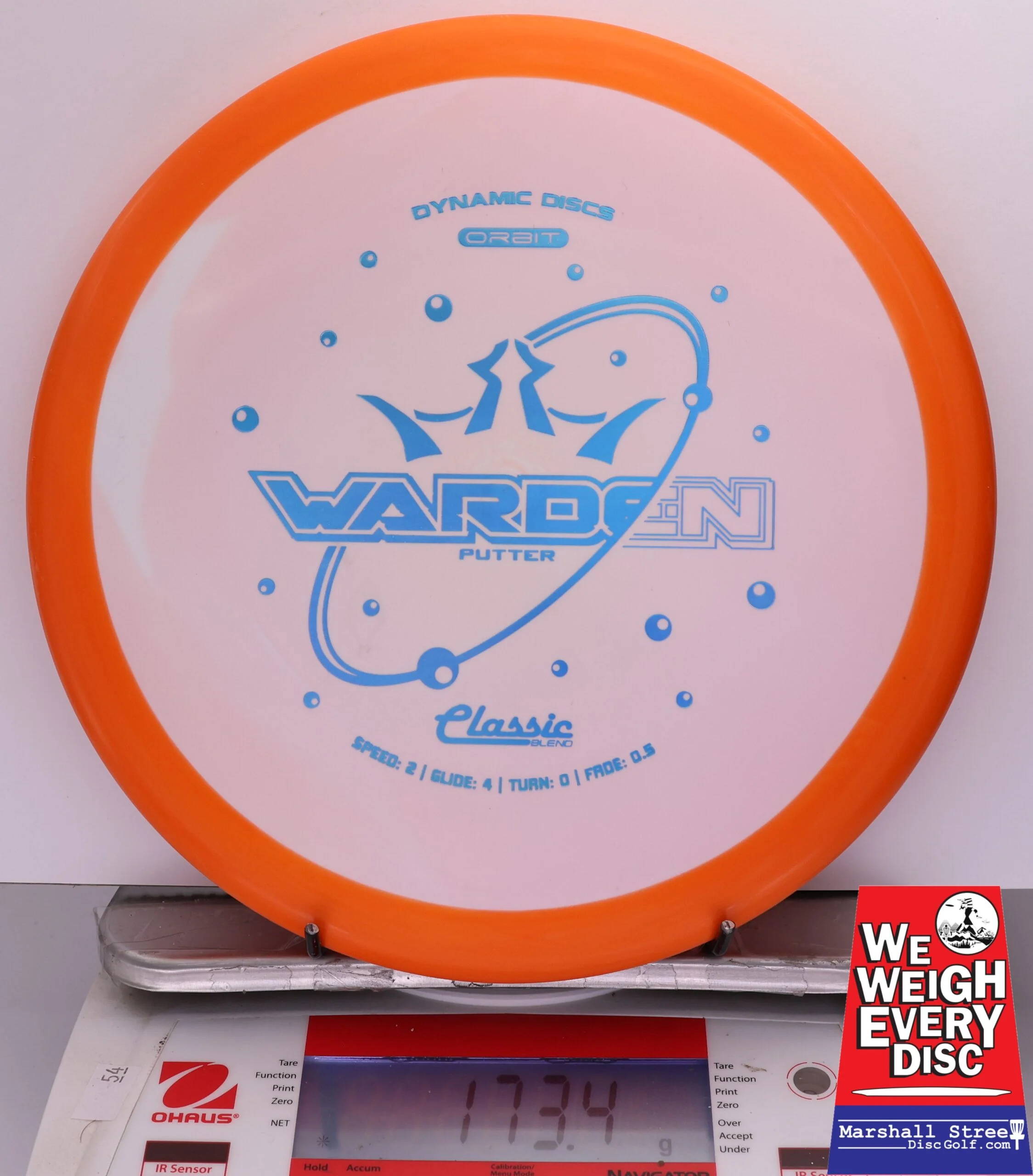 409548 Classic Blend Orbit Warden - #606 Orange-White, 173