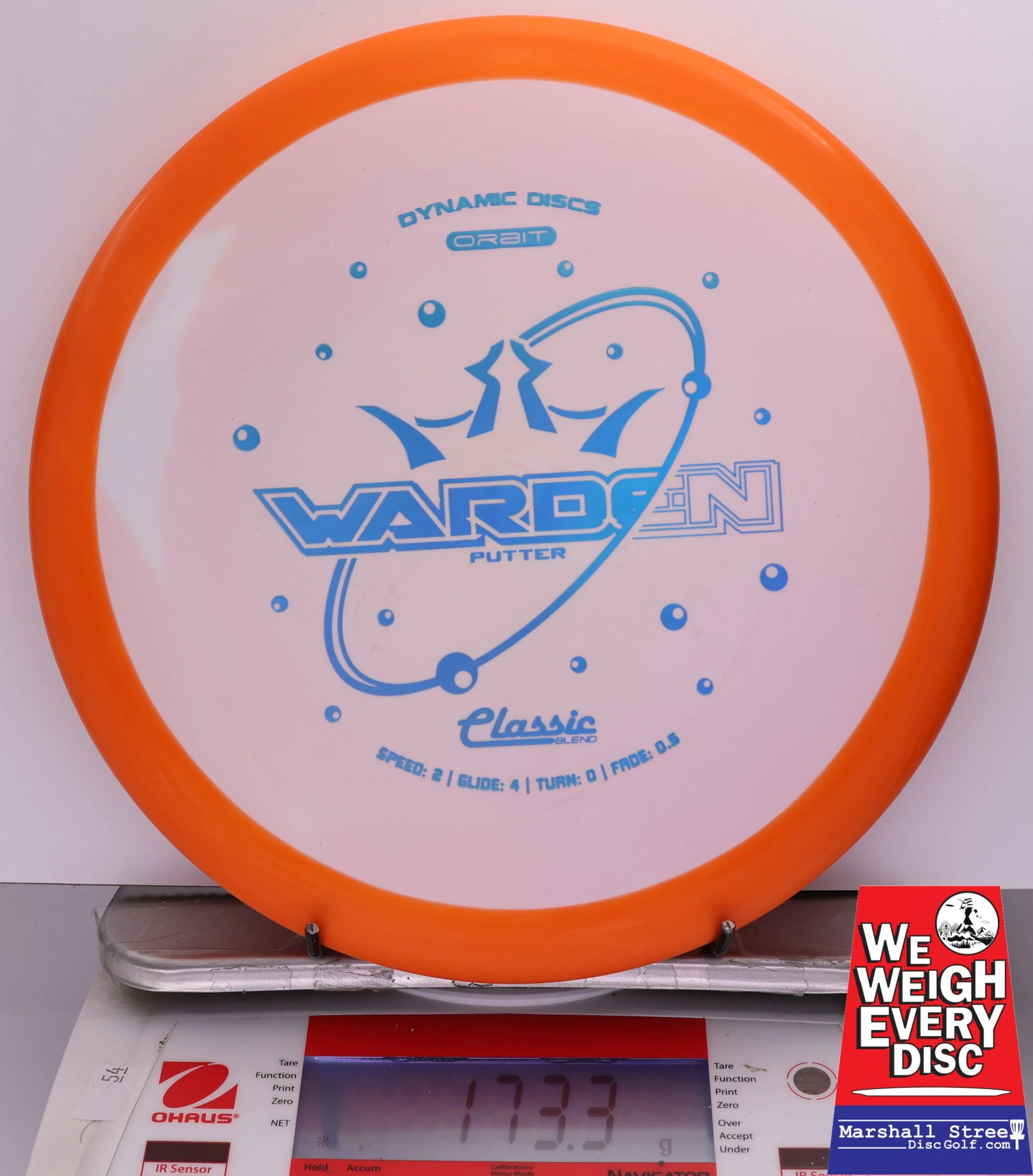 409549 Classic Blend Orbit Warden - #607 Orange-White, 173