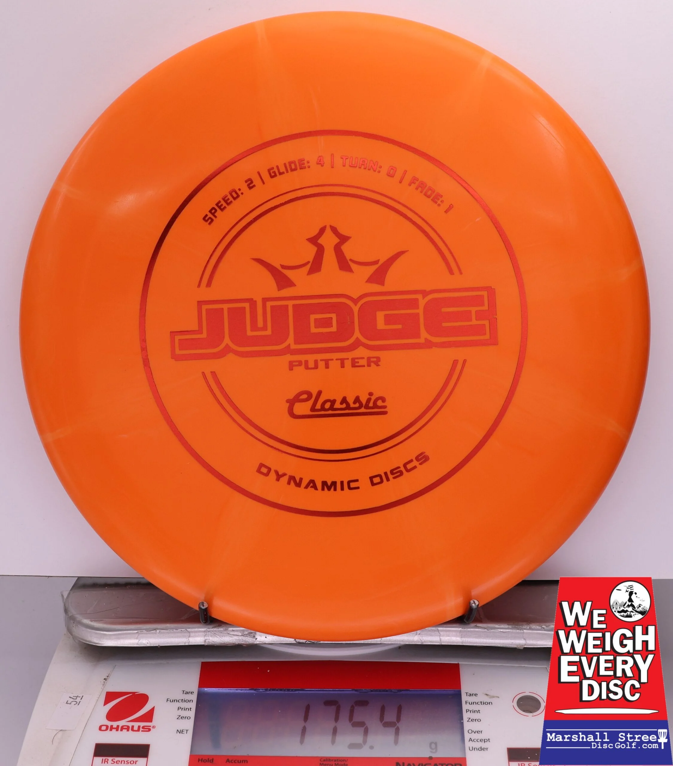409563 Classic Burst Judge - #606 Orange, 175