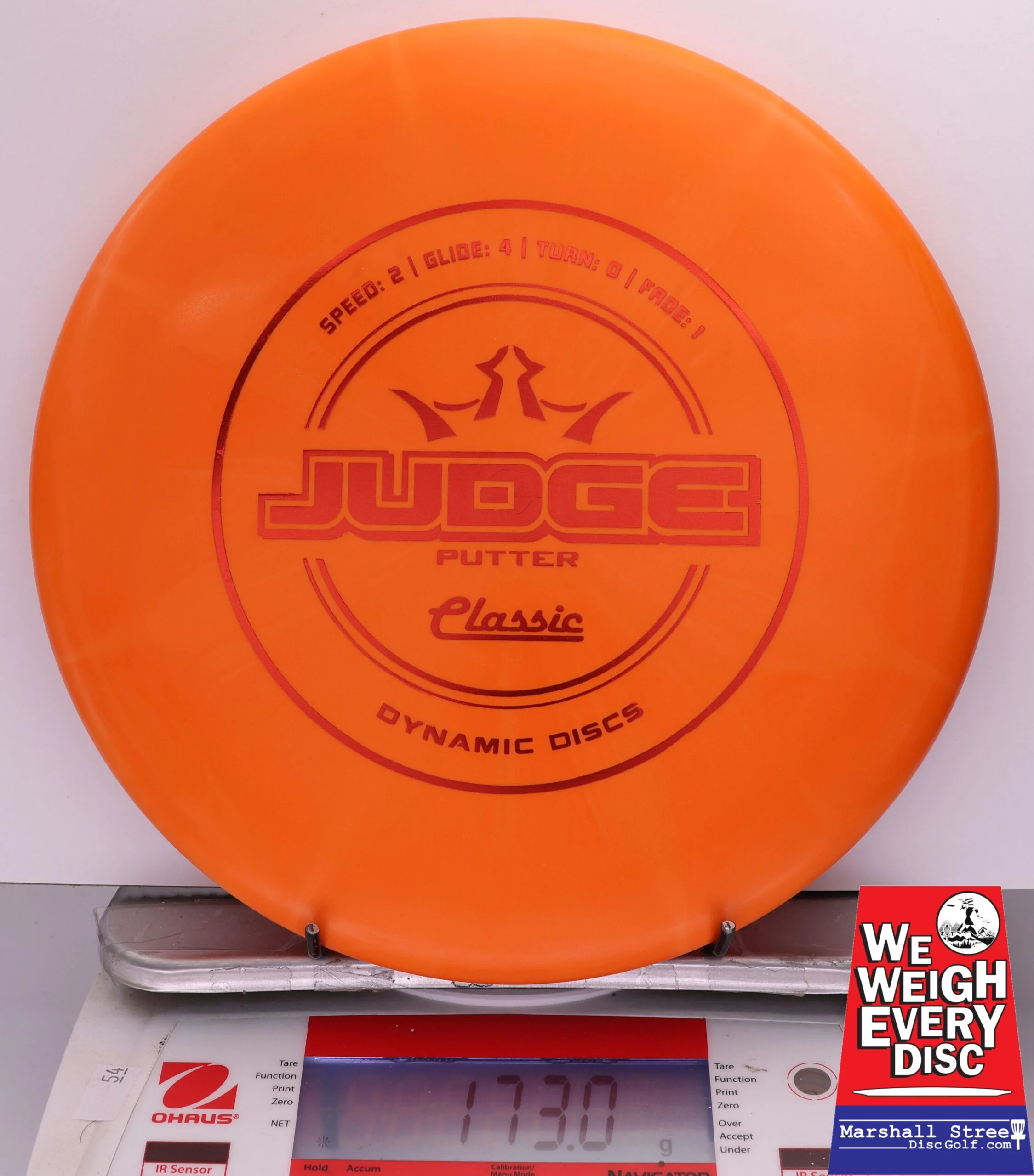 409565 Classic Burst Judge - #608 Orange, 173