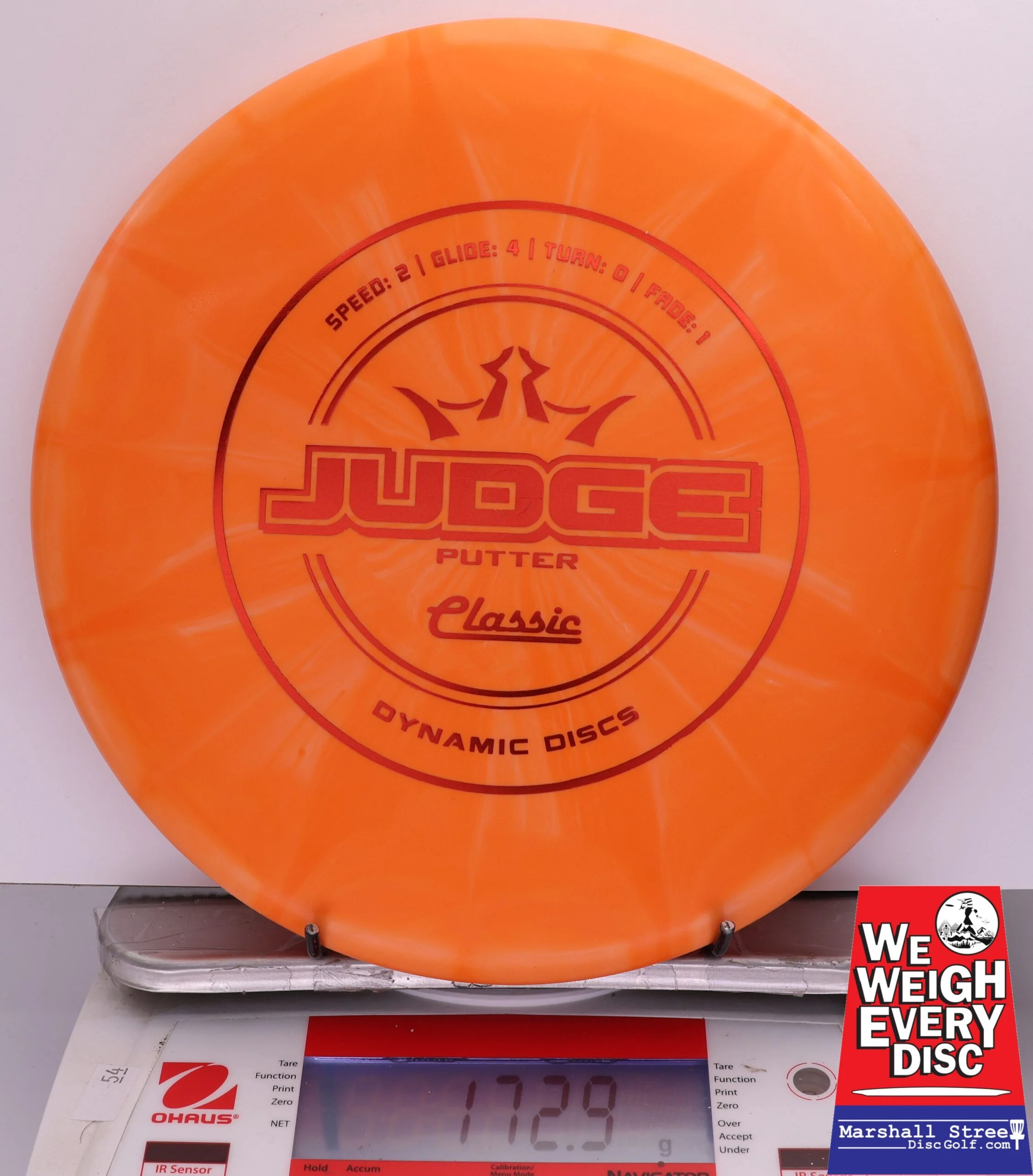 409566 Classic Burst Judge - #609 Orange, 173