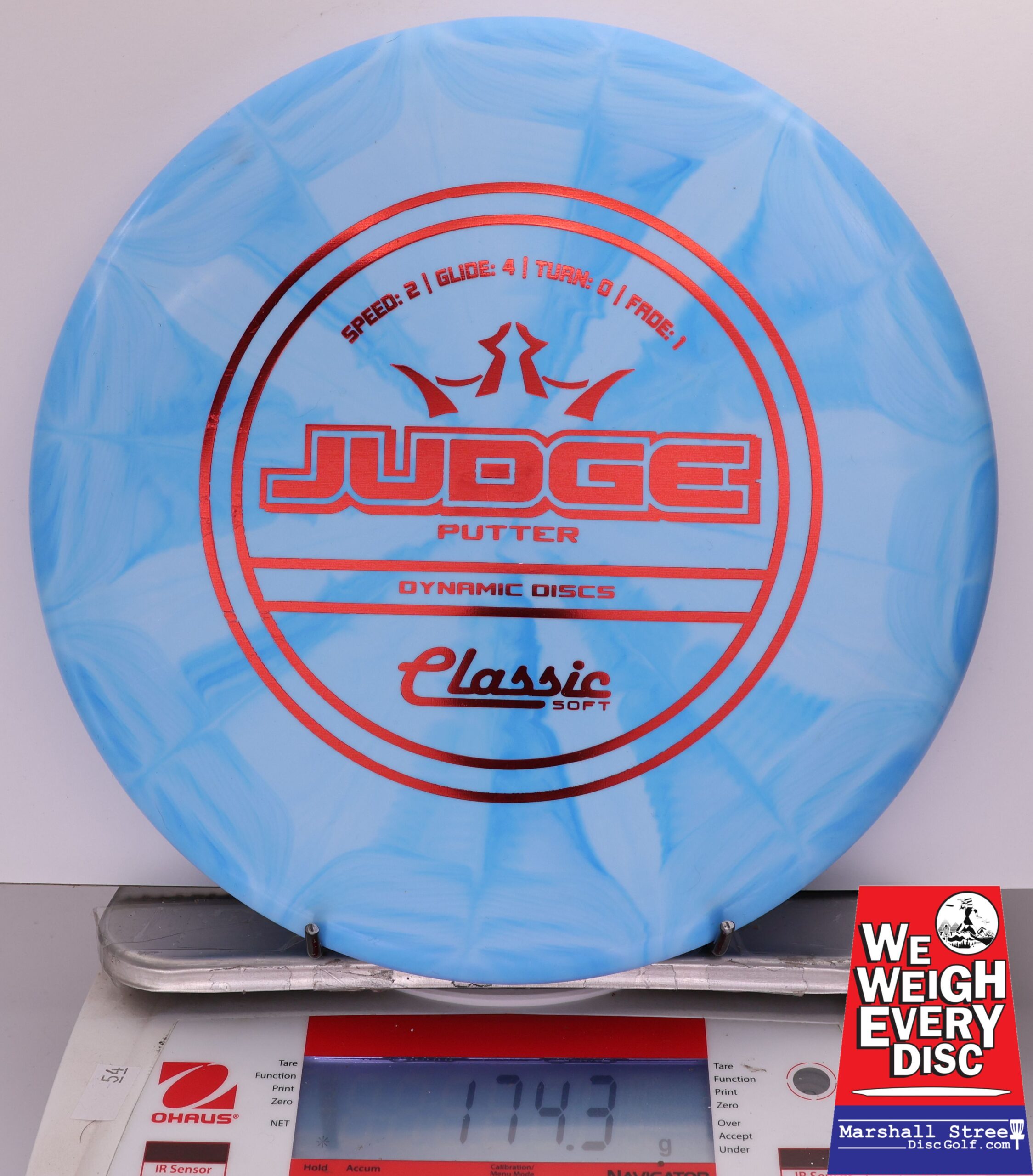 409577 Classic Soft Burst Judge - #605 LtBlue, 174