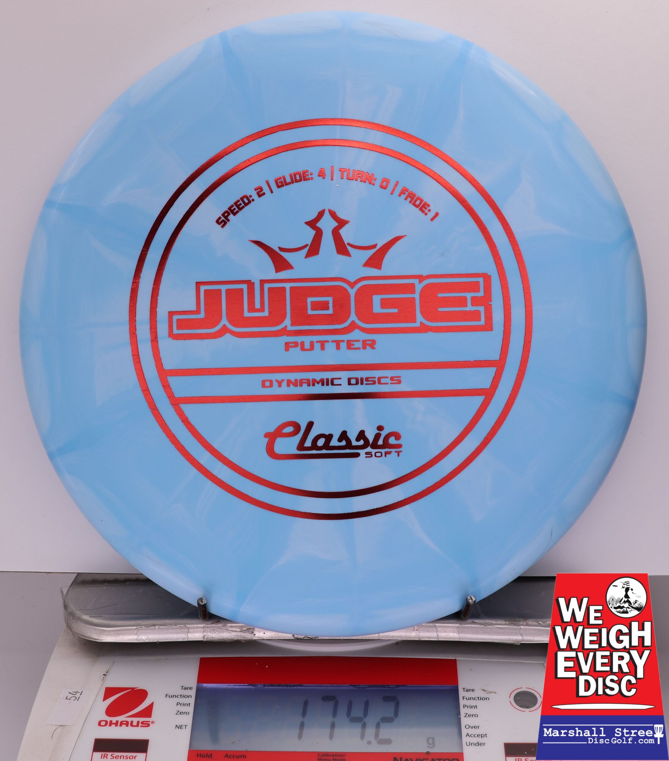 409578 Classic Soft Burst Judge - #606 LtBlue, 174