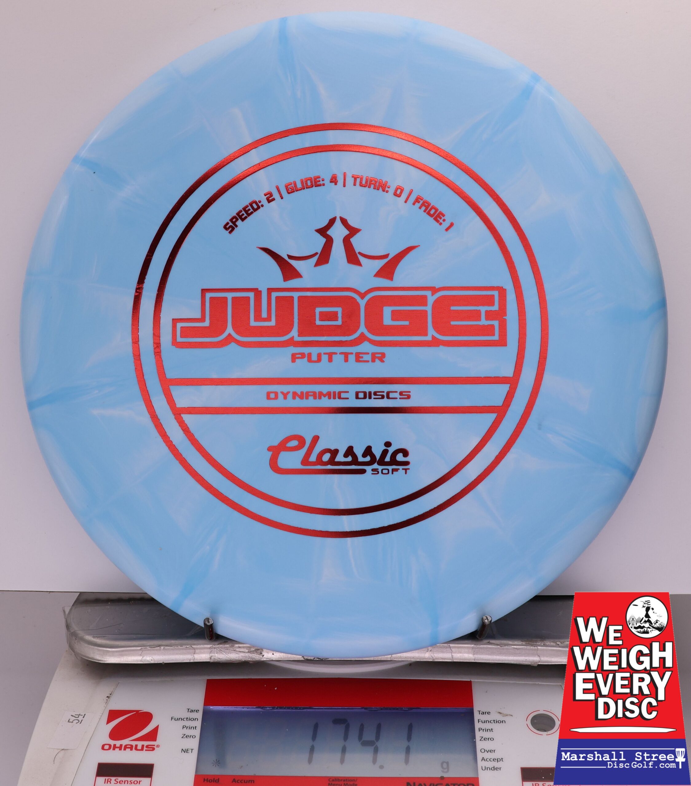 409579 Classic Soft Burst Judge - #607 LtBlue, 174