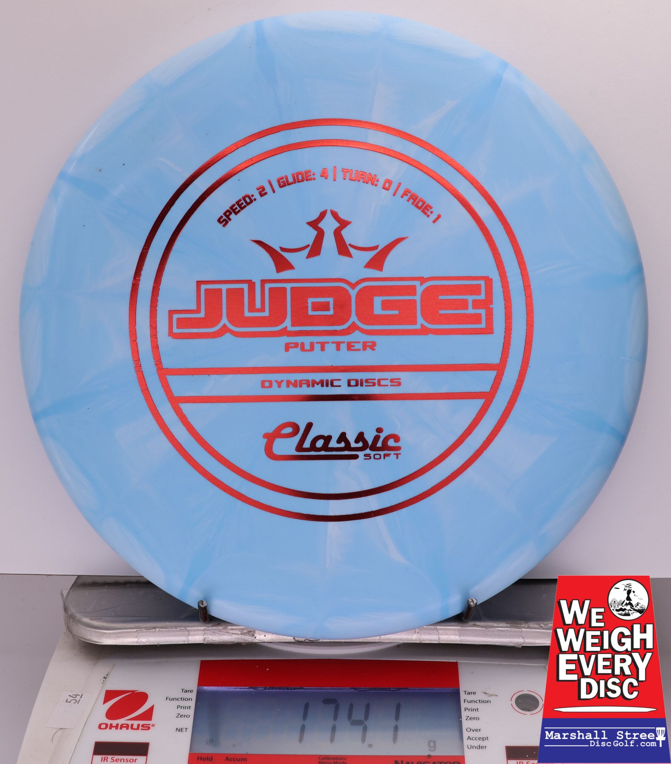 409581 Classic Soft Burst Judge - #609 LtBlue, 174