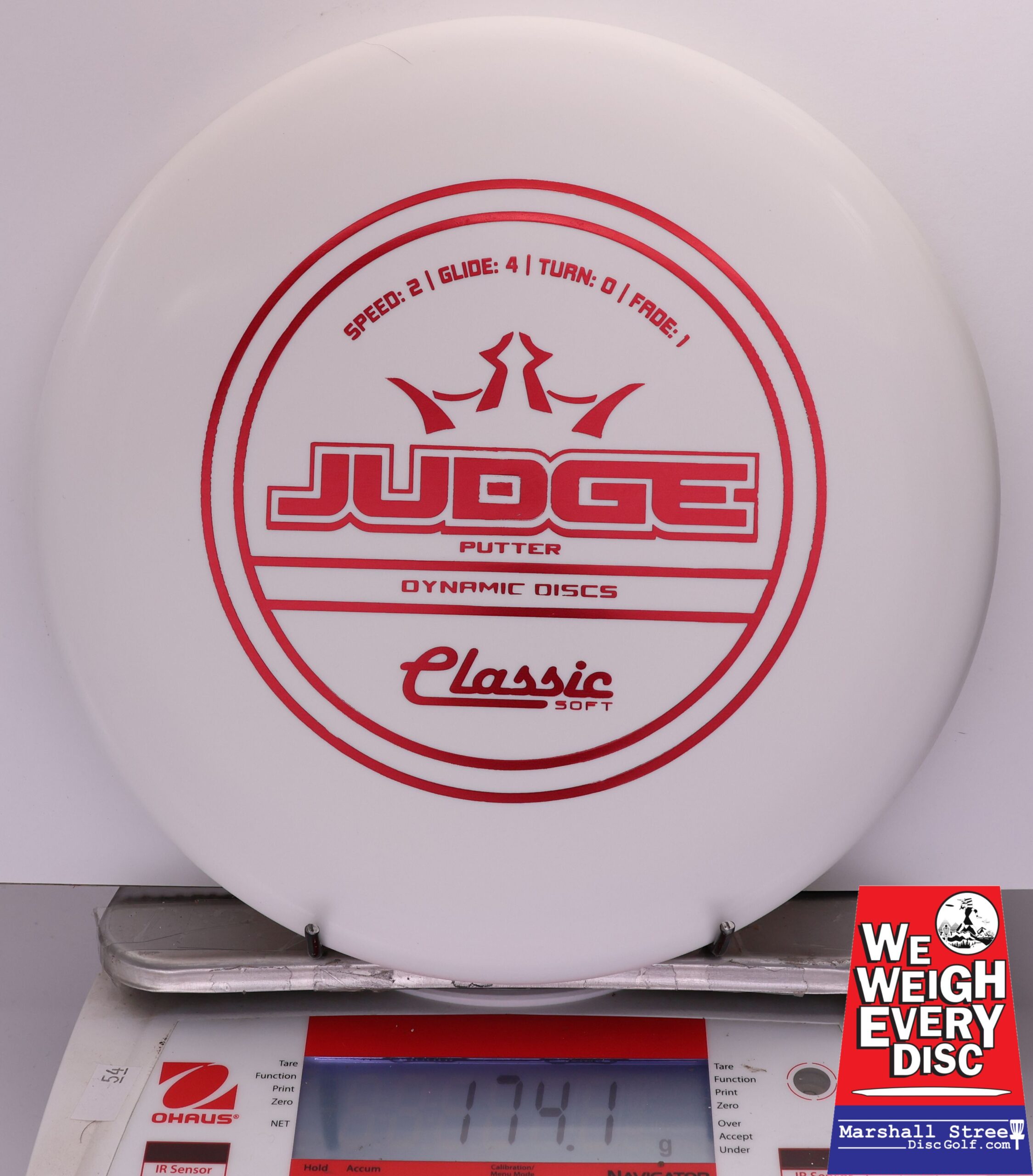 409682 Classic Soft Judge - #613 White, 174