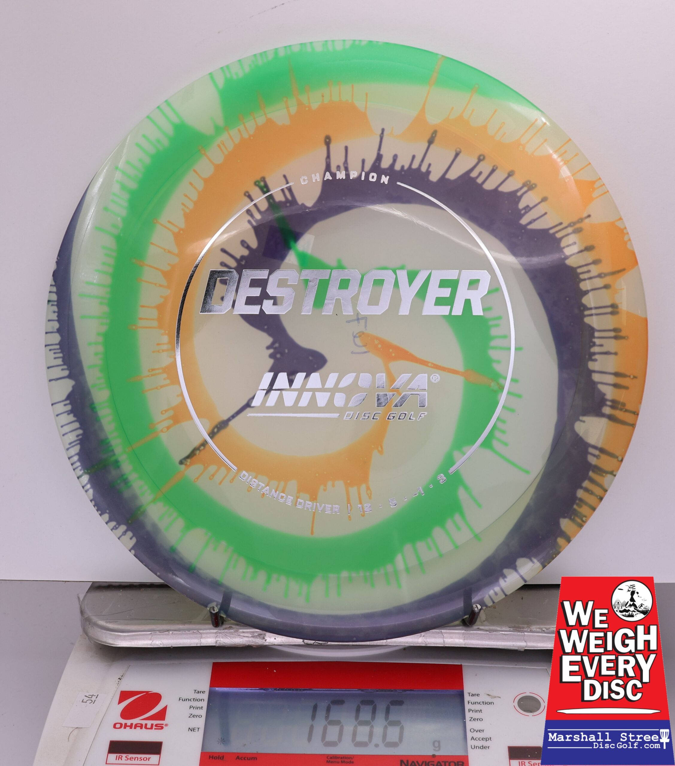 410272 Tie-Dye Champion Destroyer - #795 GrenOrangeGray, 169