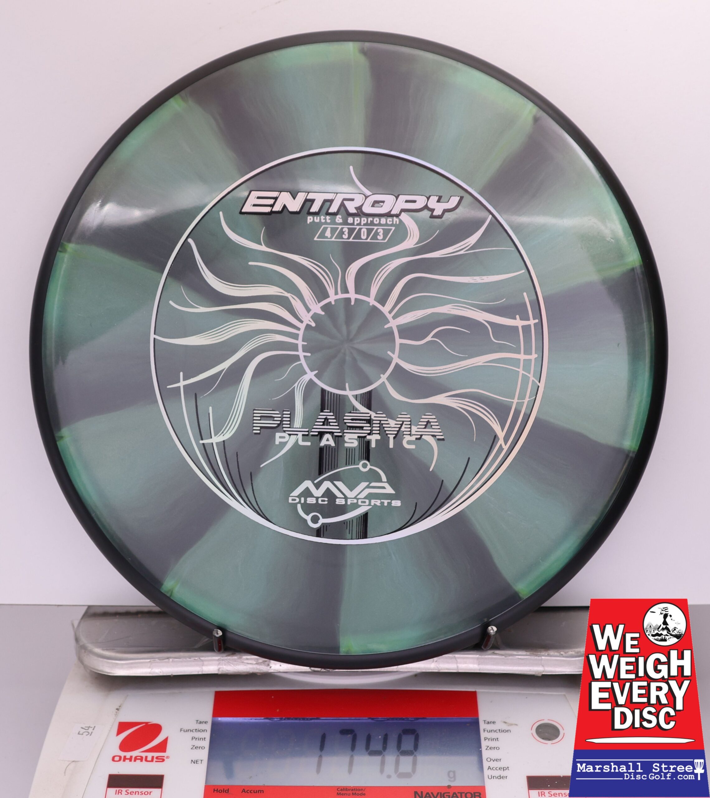 411242 Plasma Entropy - #734 GrayGreen, 175