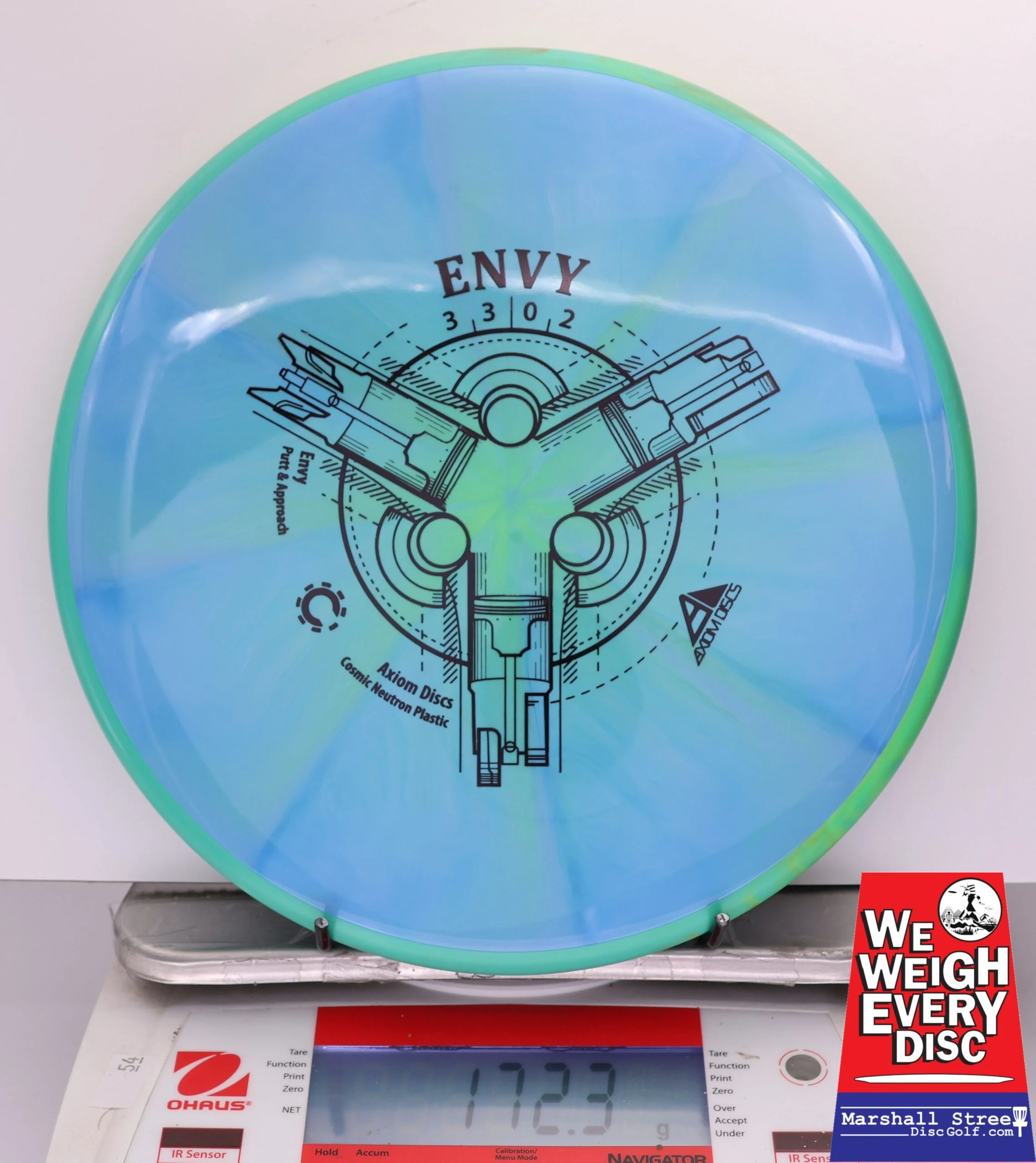 411557 Cosmic Neutron Envy - #734 Green-Blue, 172