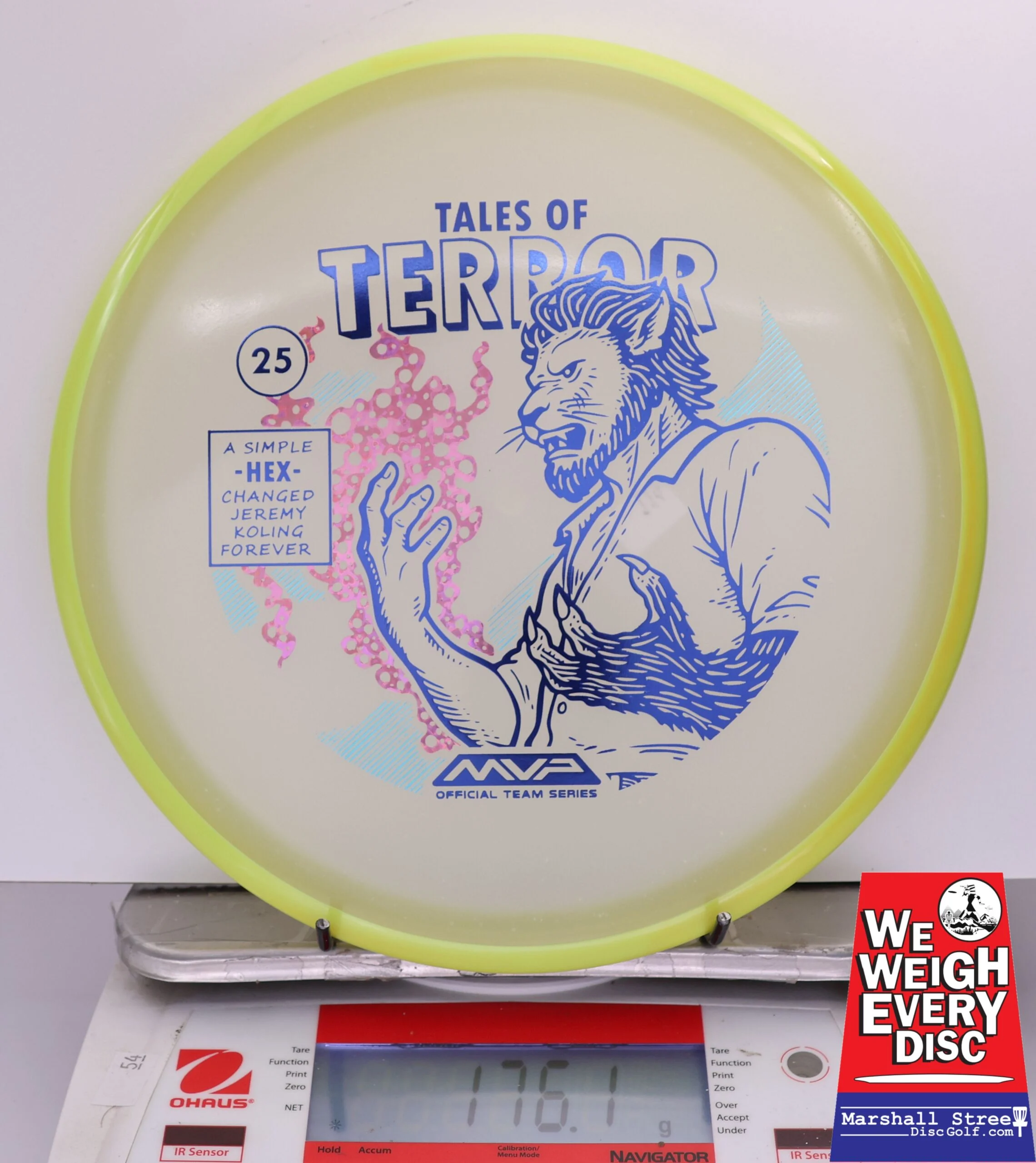 412202 Particle Eclipse Hex, Jeremy Koling - 2025 Halloween Special Edition - #114 Yellow, 176