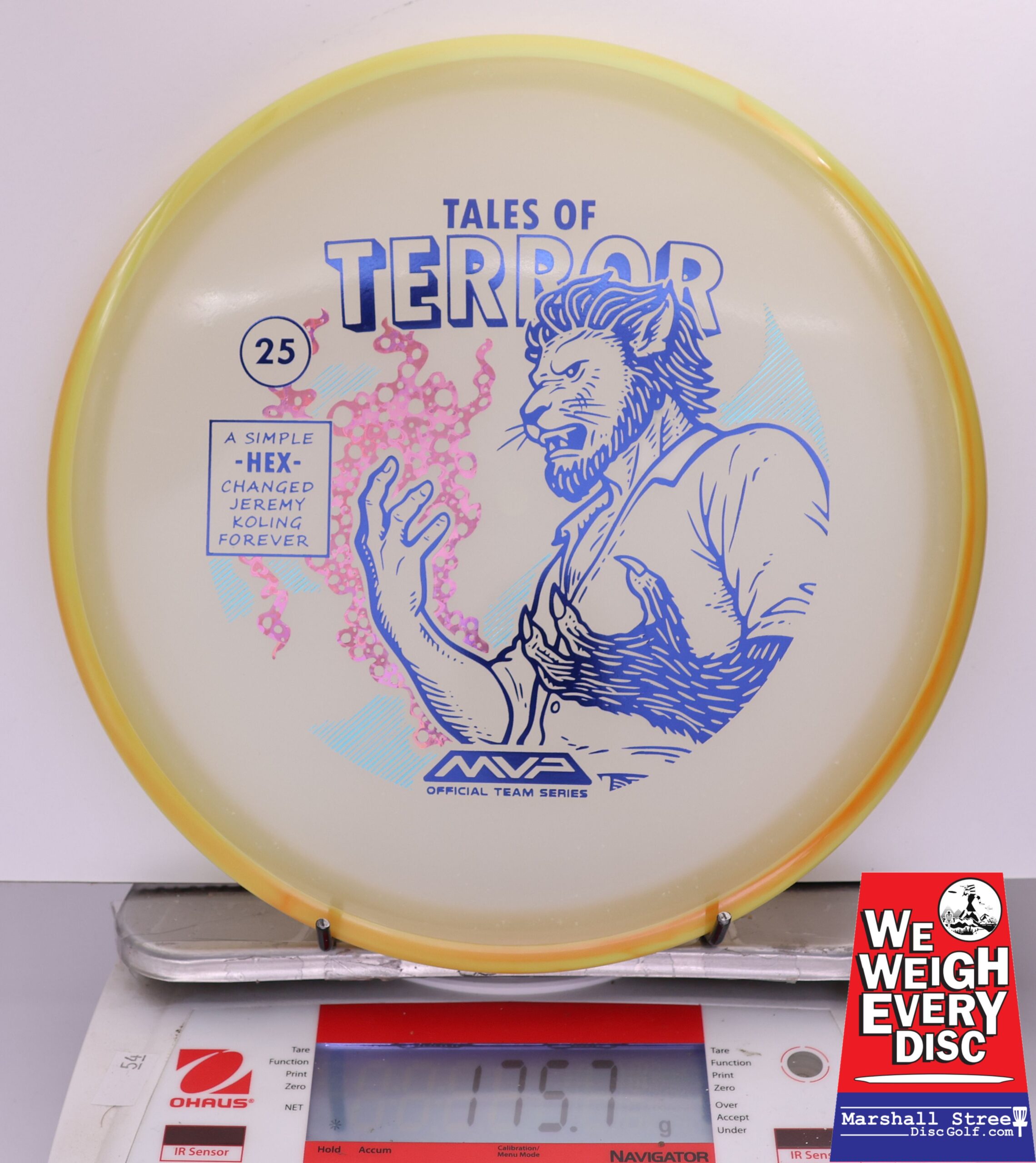 412203 Particle Eclipse Hex, Jeremy Koling - 2025 Halloween Special Edition - #115 Yellow, 176