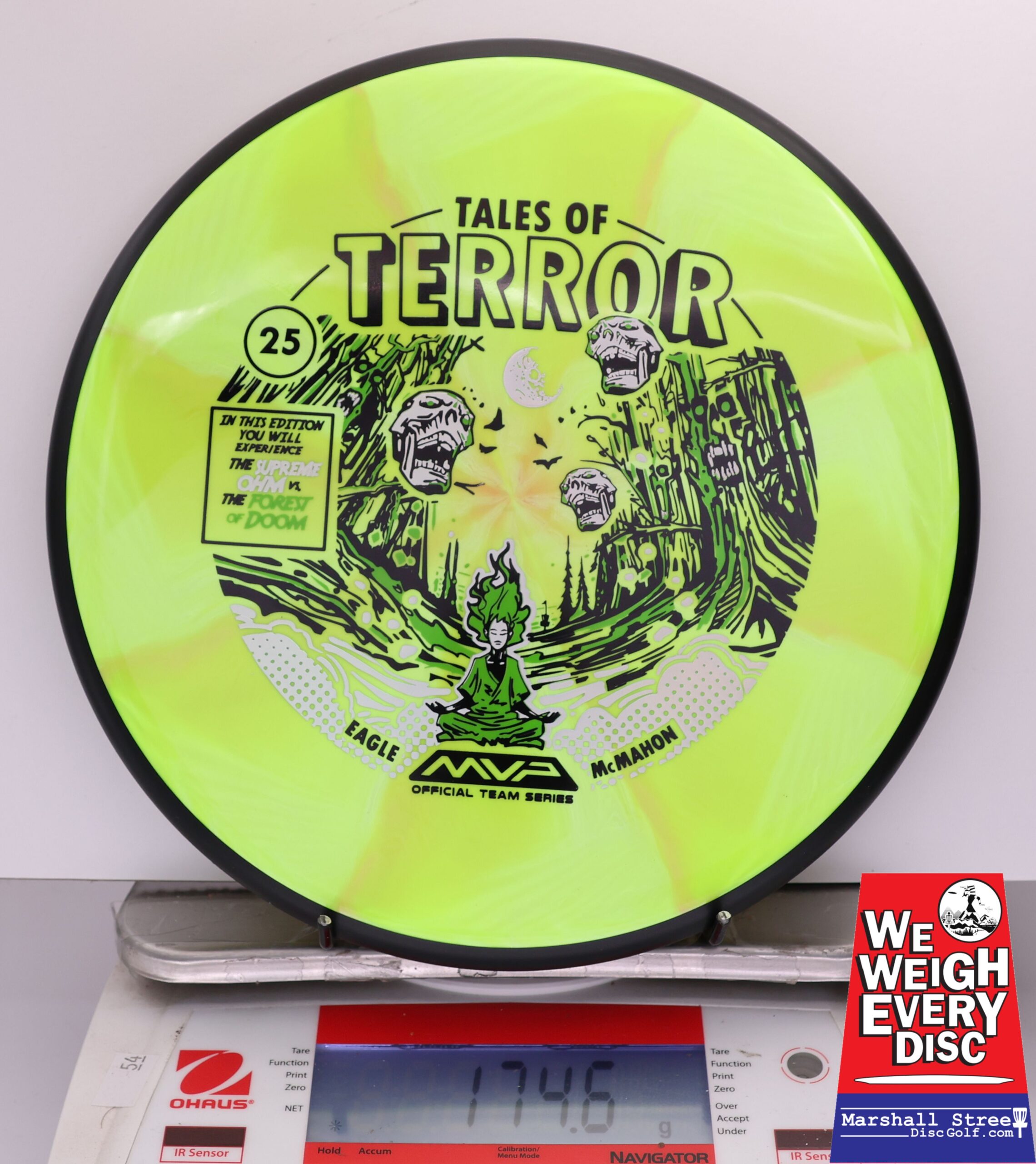 412223 Cosmic Neutron Ohm, Eagle McMahon - 2025 Halloween Special Edition - #58 Yellow, 175