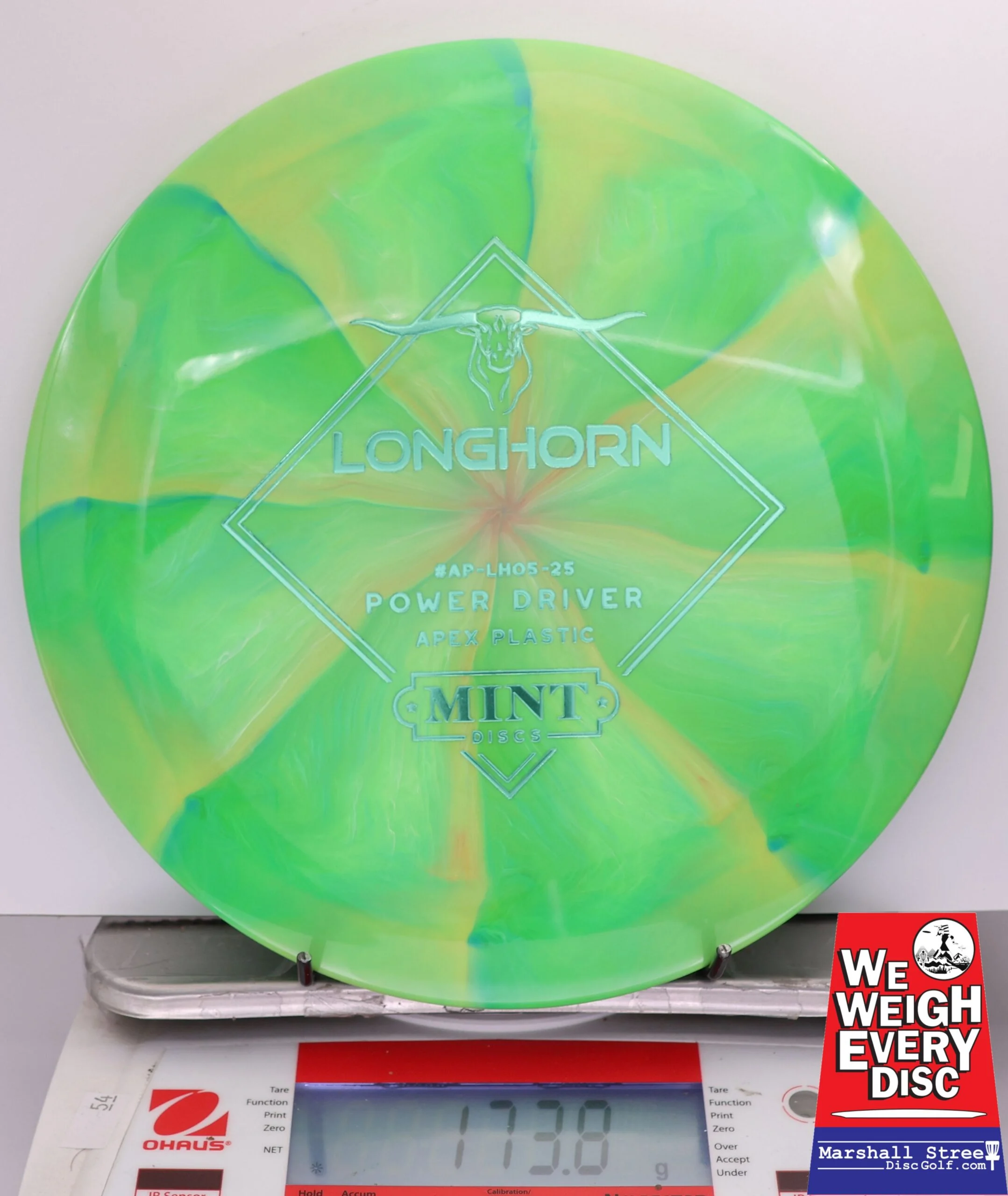 412317 Swirly Apex Longhorn - #04 Green, 174