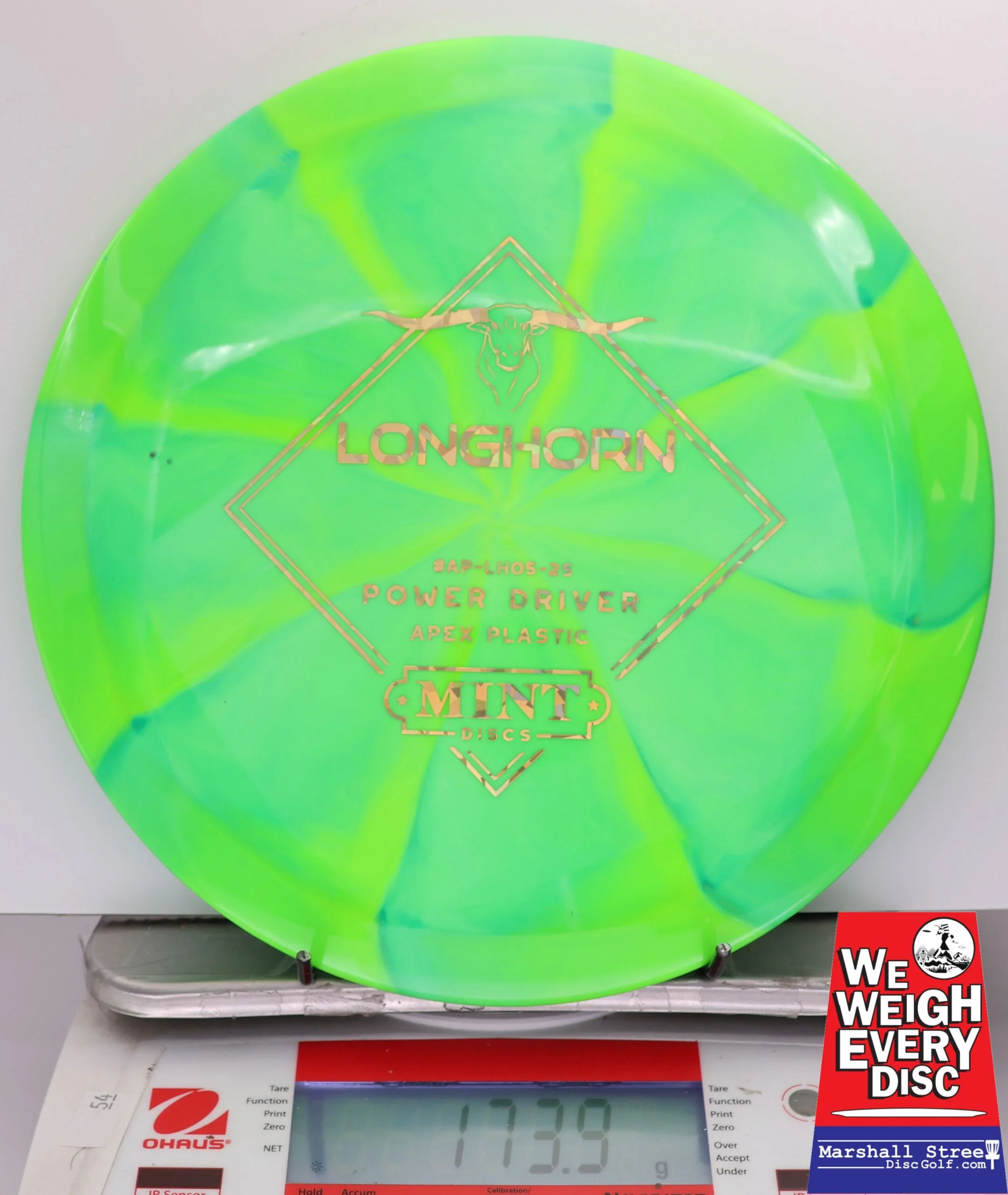 412318 Swirly Apex Longhorn - #05 Green, 174