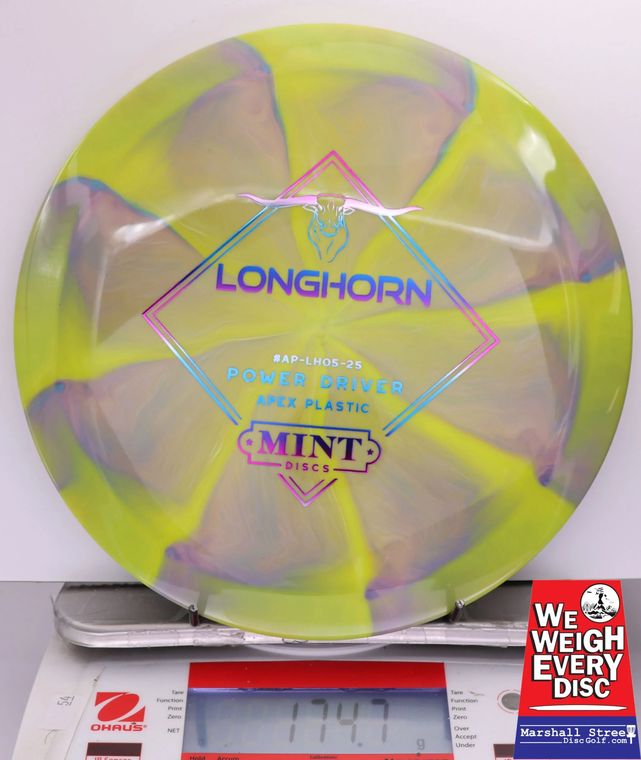 412321 Swirly Apex Longhorn - #08 GrelloPurple, 175