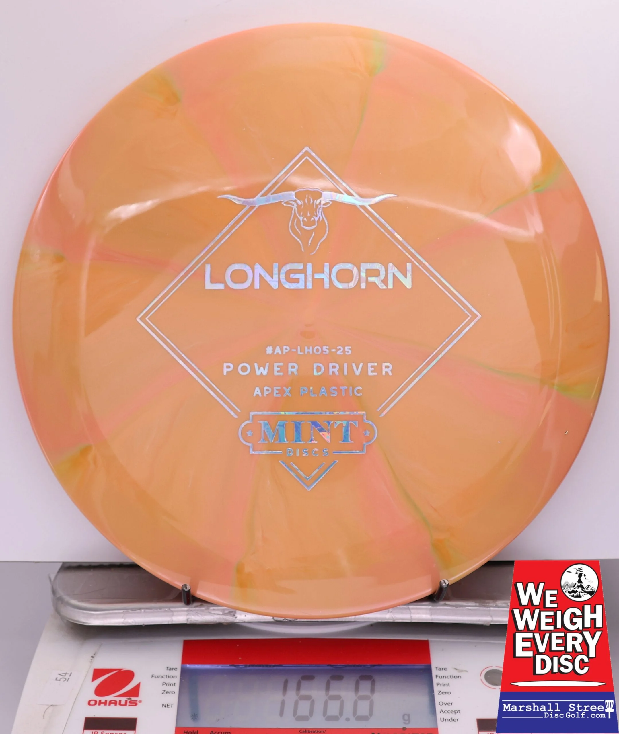 412326 Swirly Apex Longhorn - #13 Orange, 167