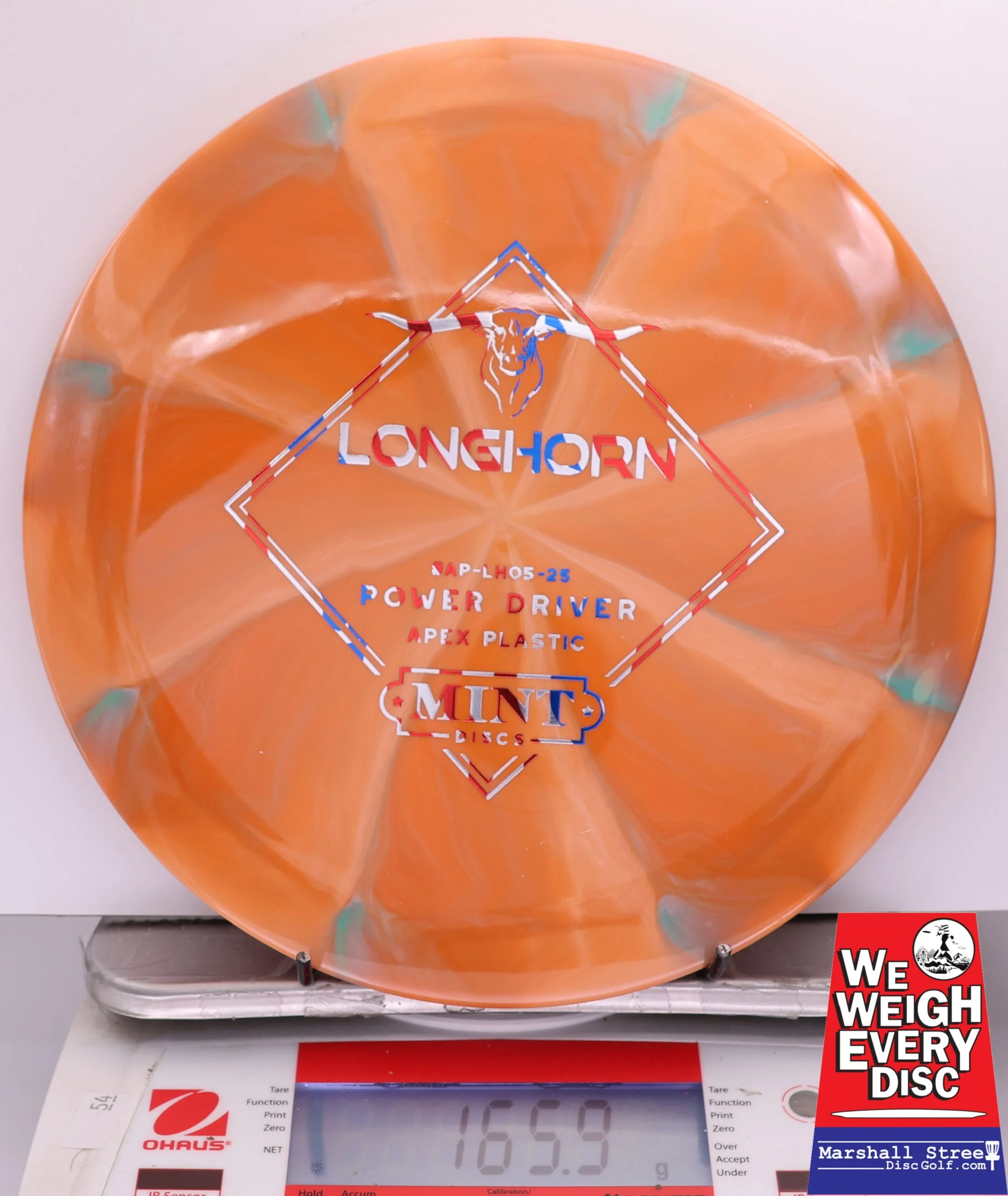 412327 Swirly Apex Longhorn - #14 Orange, 166