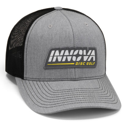 Innova Mid-Pro Snap Back Trucker Hat, Burst Woven Patch - Image 6