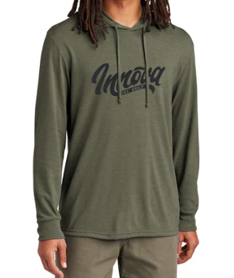 412487 Innova Flow Sports Hoodie - Khaki, Medium
