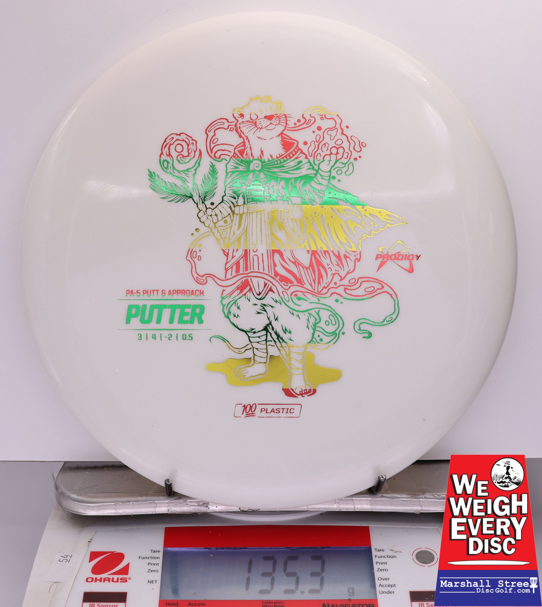 412700 Prodigy PA5, 100 - #08 White, 135