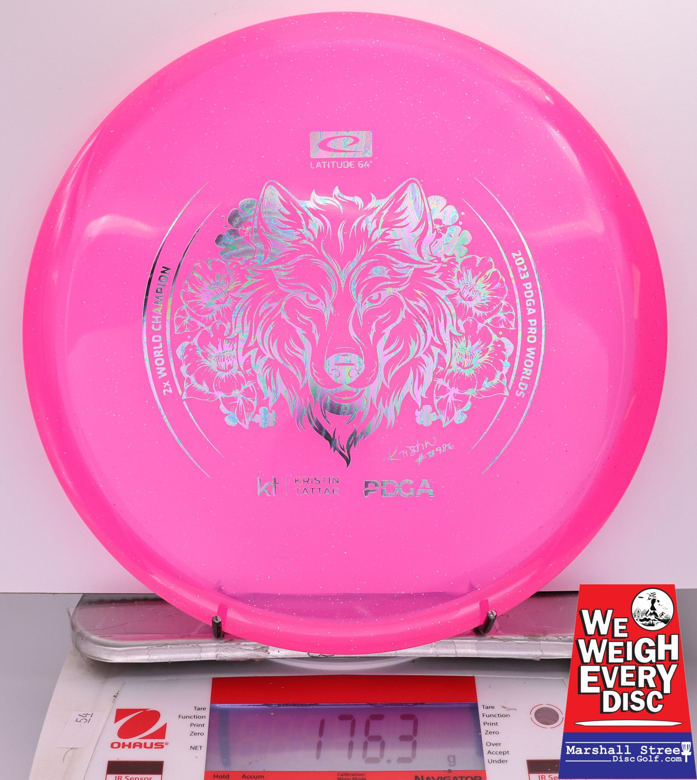 412720 Opto-X Pure, Kristin Tattar 2X Worlds - #632 Pink, 176