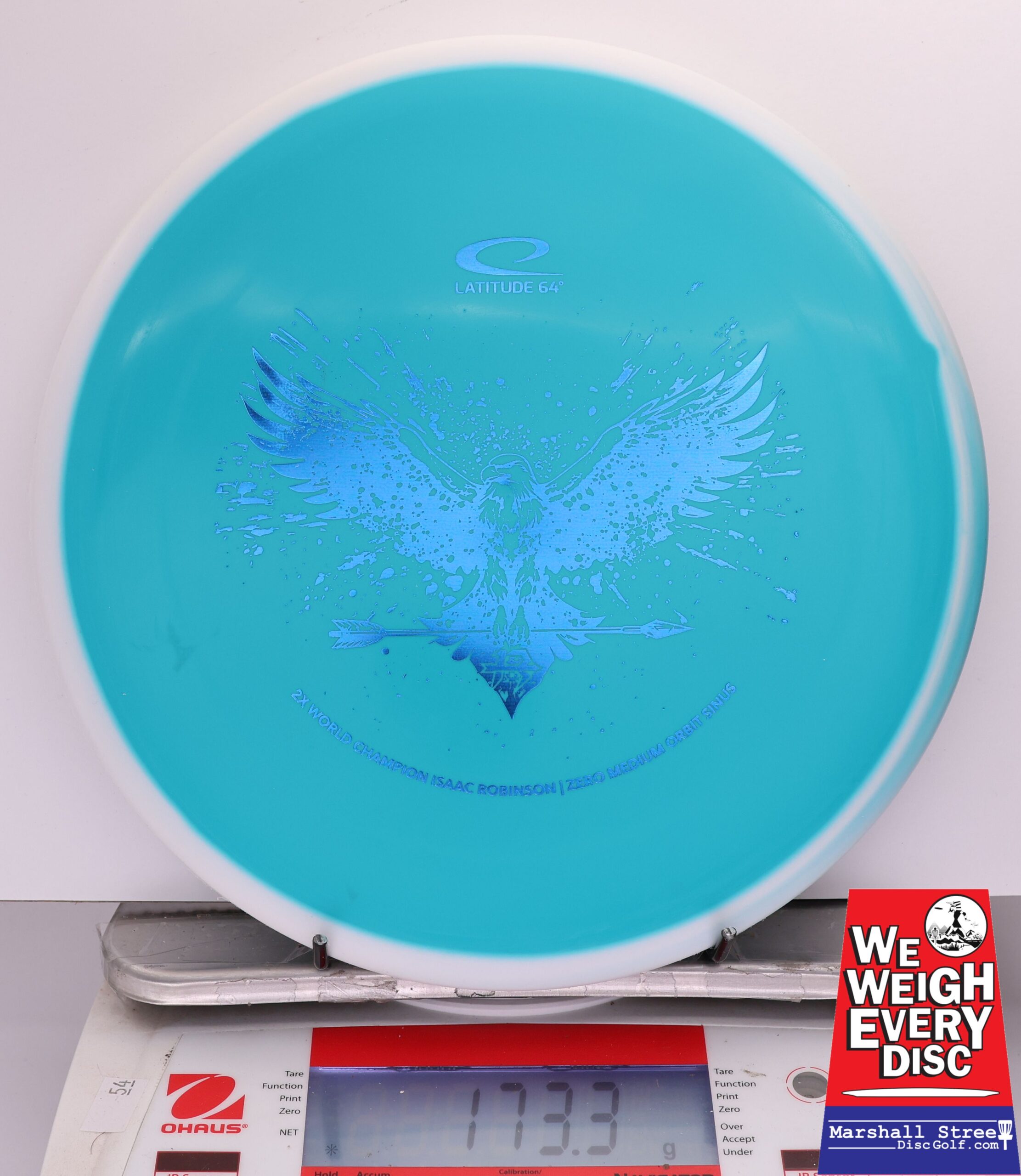 412900 Zero Medium Orbit Sinus, Isaac Robinson 2025 Team Series - #11 White-Blue, 173