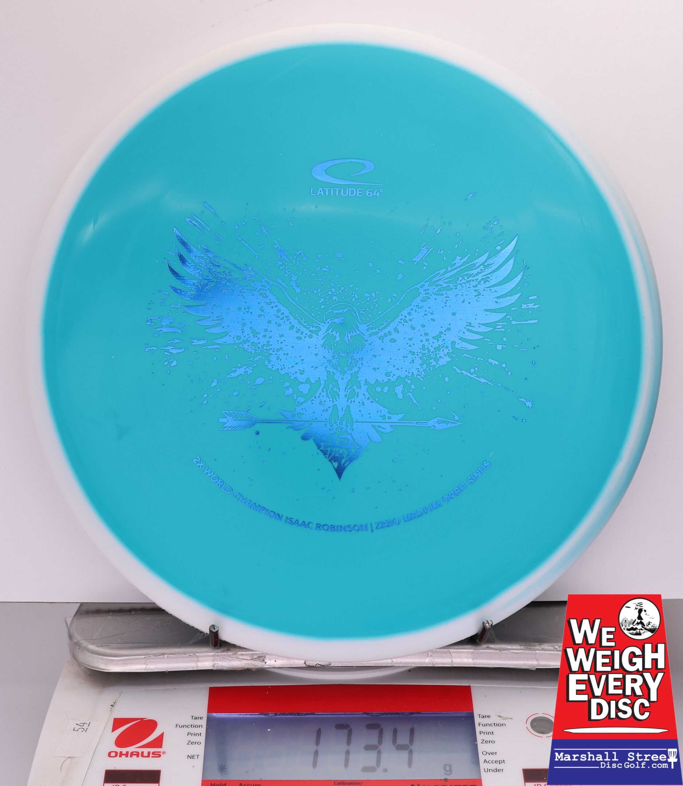 412904 Zero Medium Orbit Sinus, Isaac Robinson 2025 Team Series - #15 White-Blue, 173