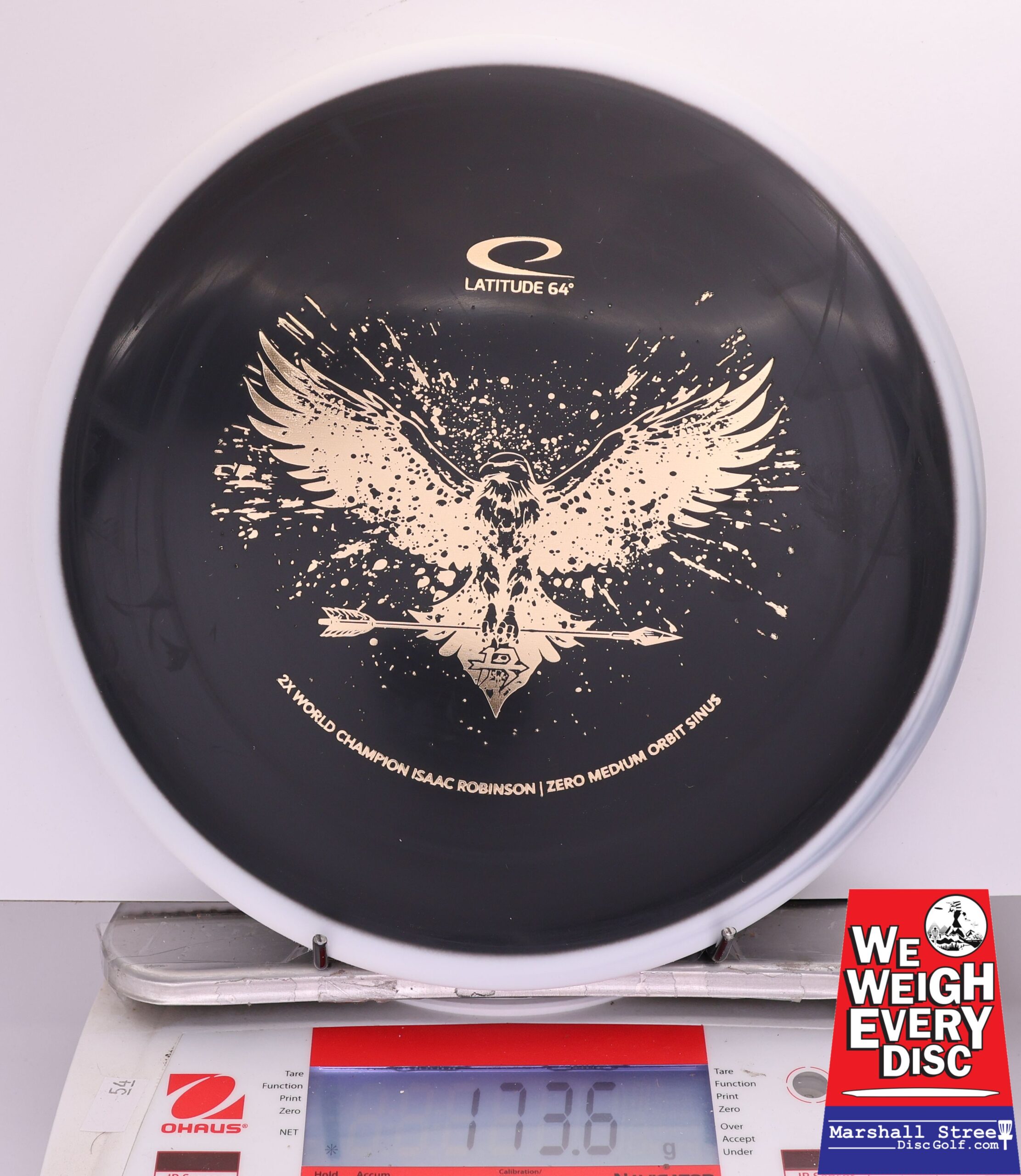 412907 Zero Medium Orbit Sinus, Isaac Robinson 2025 Team Series - #18 White-Black, 174