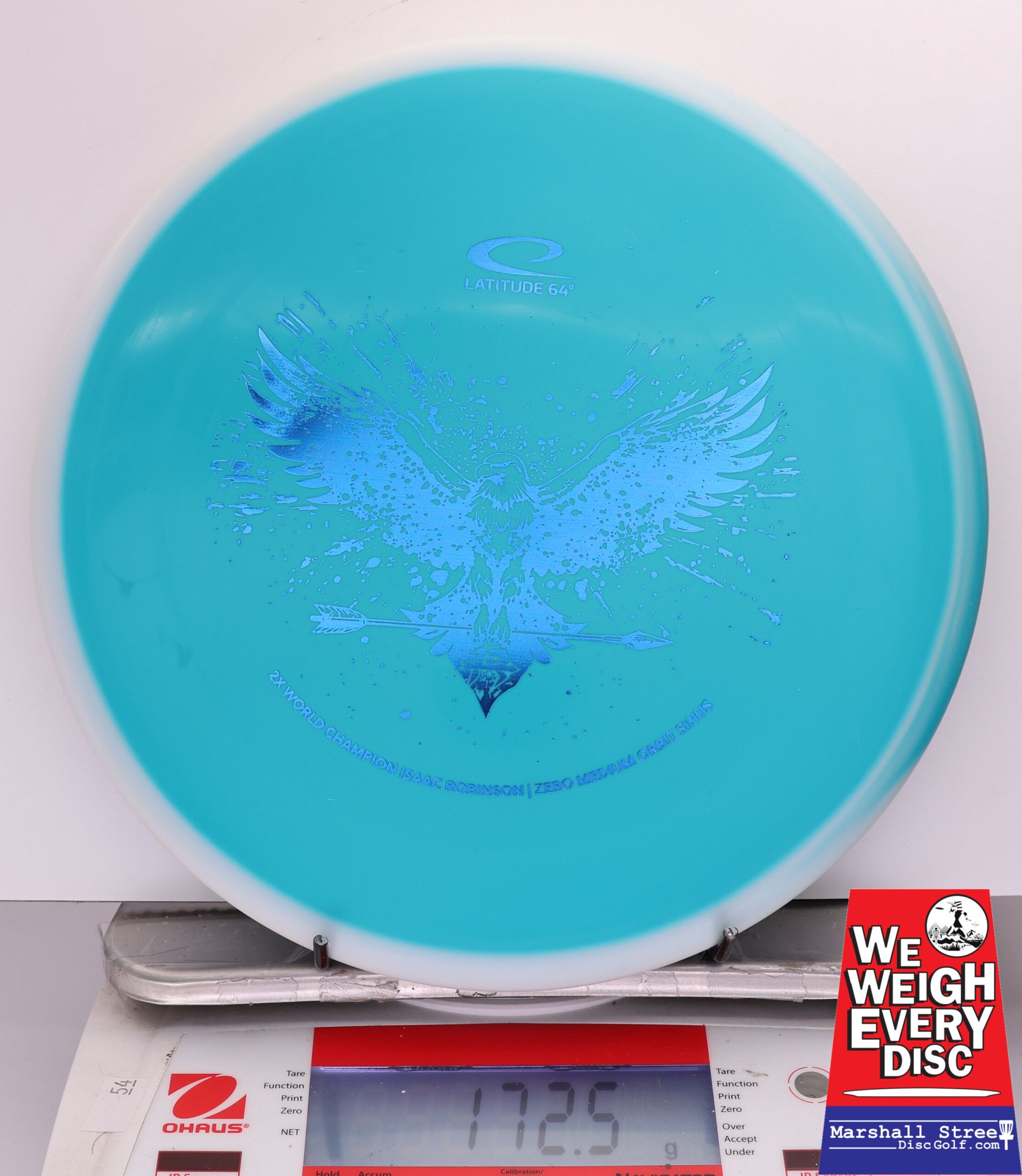 412910 Zero Medium Orbit Sinus, Isaac Robinson 2025 Team Series - #21 White-Blue, 173