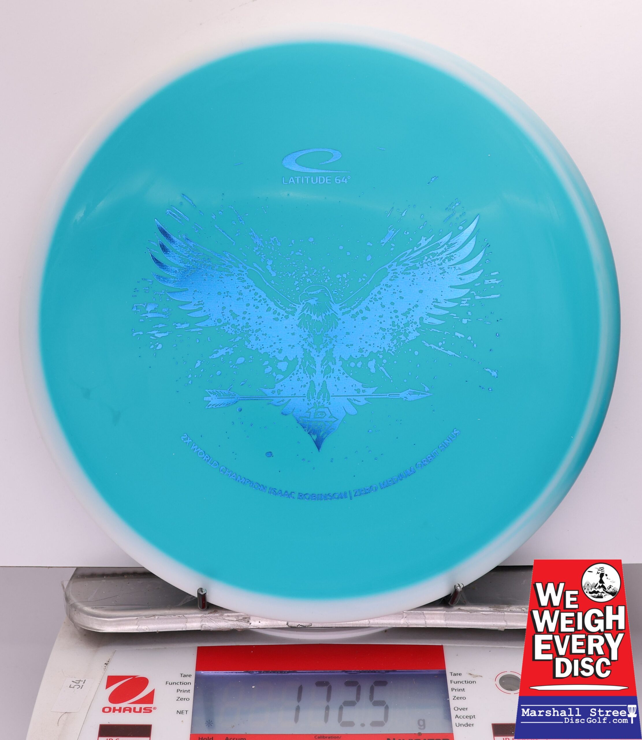 412913 Zero Medium Orbit Sinus, Isaac Robinson 2025 Team Series - #24 White-Blue, 173