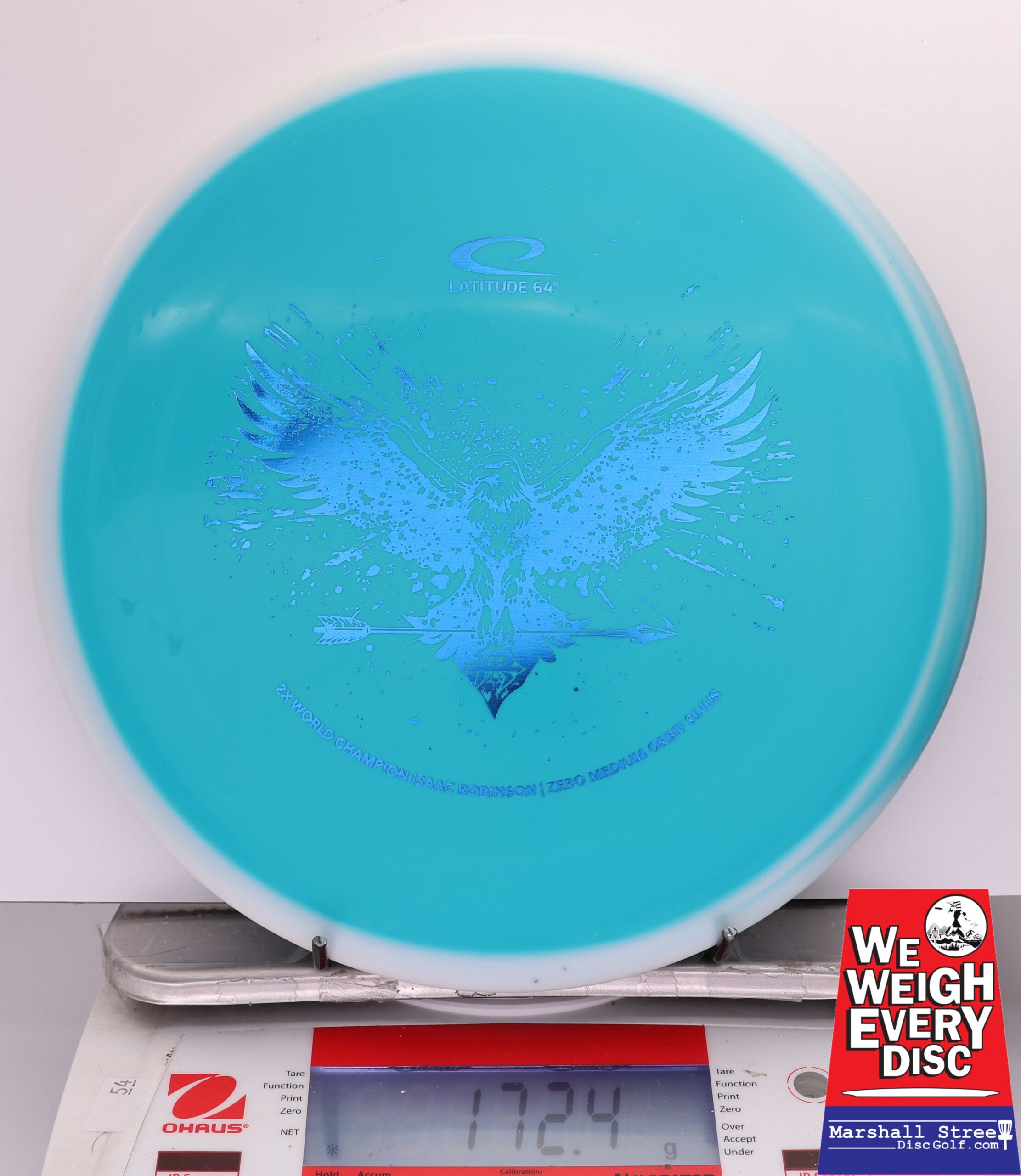 412914 Zero Medium Orbit Sinus, Isaac Robinson 2025 Team Series - #25 White-Blue, 172